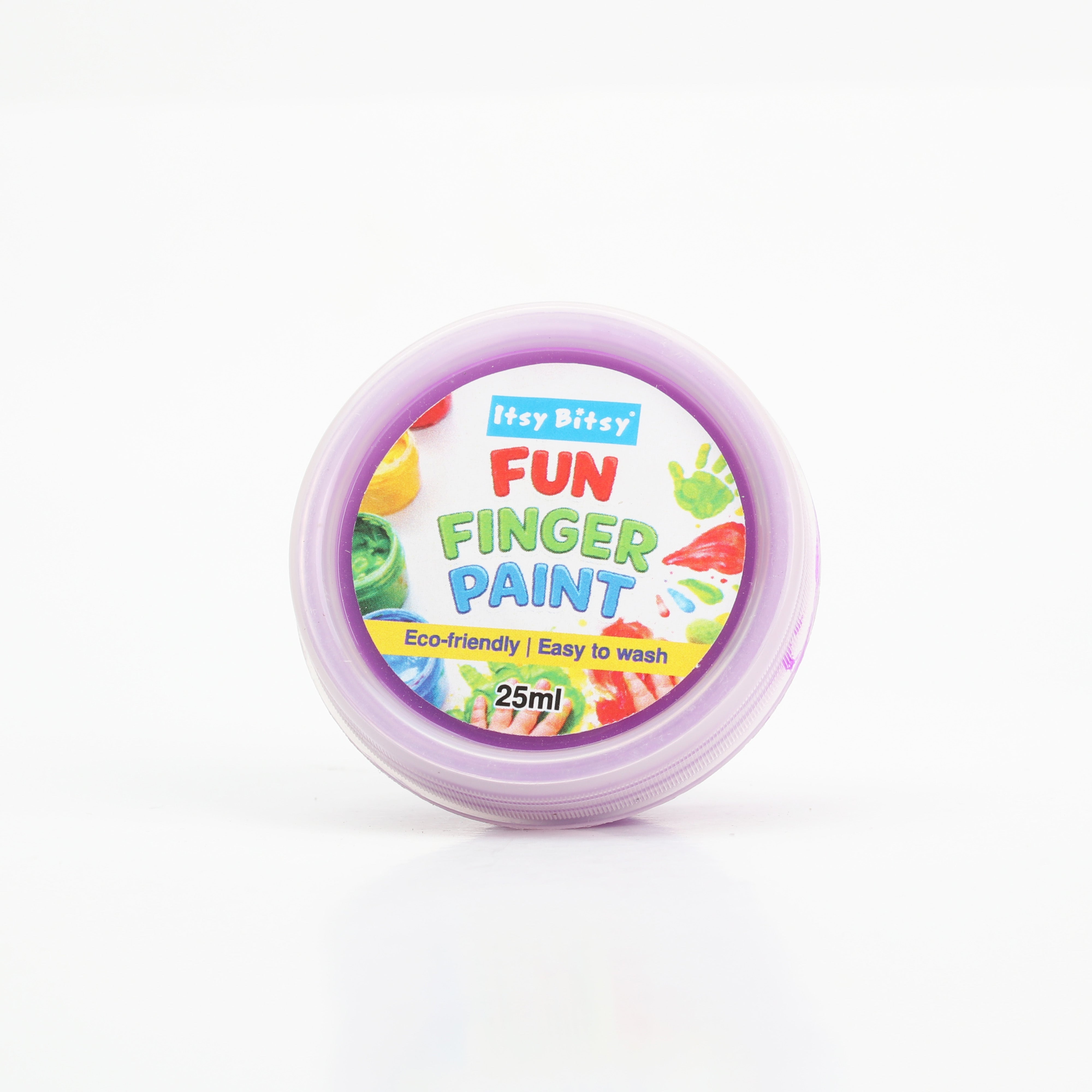 Fun Finger Paint Purple 25ml Wide mouth container
