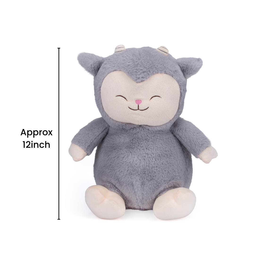 Soft Toy Sheep Grey 12inch 1pc IB