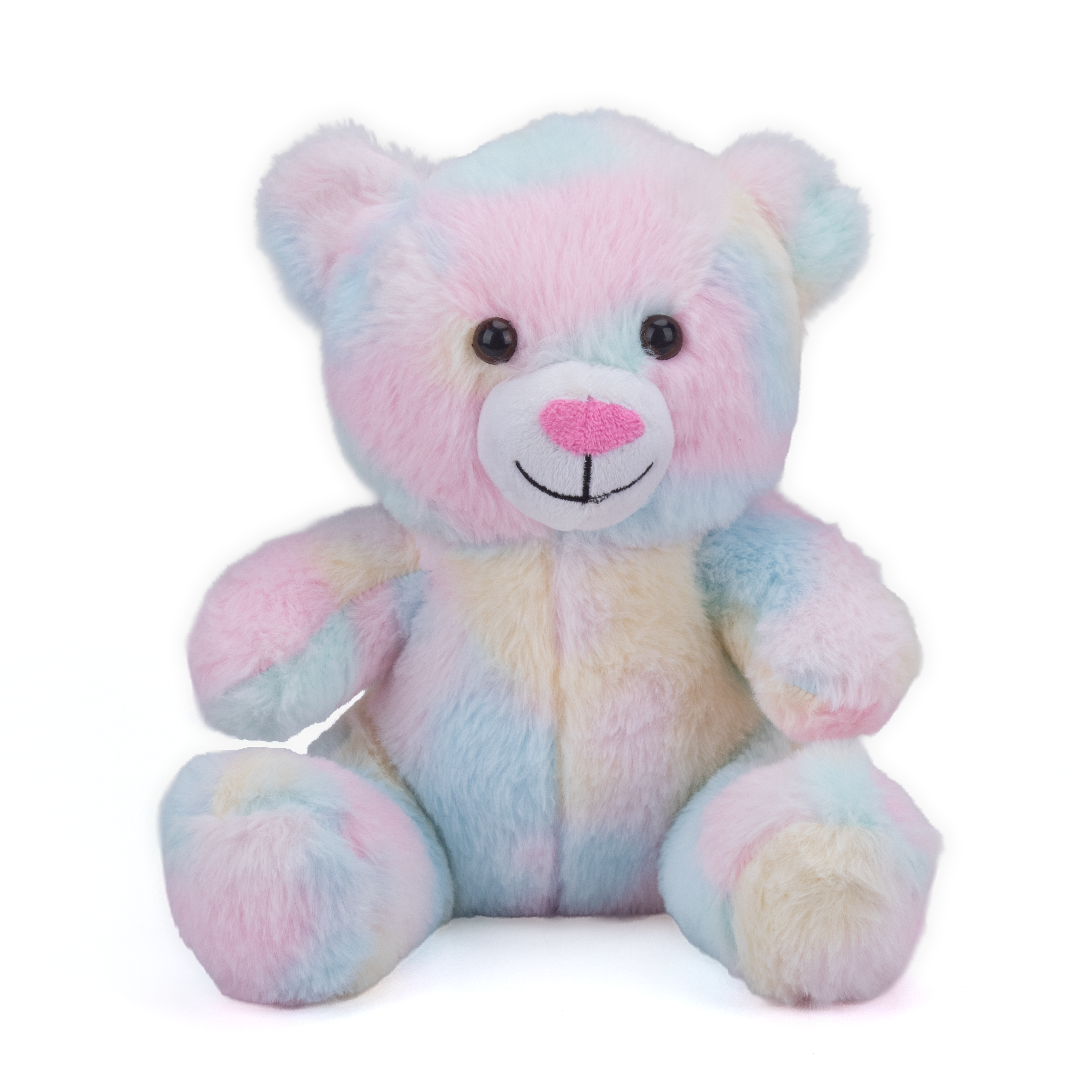 Soft Toy Teddy Bear Multicolor 9inch 1pc IB
