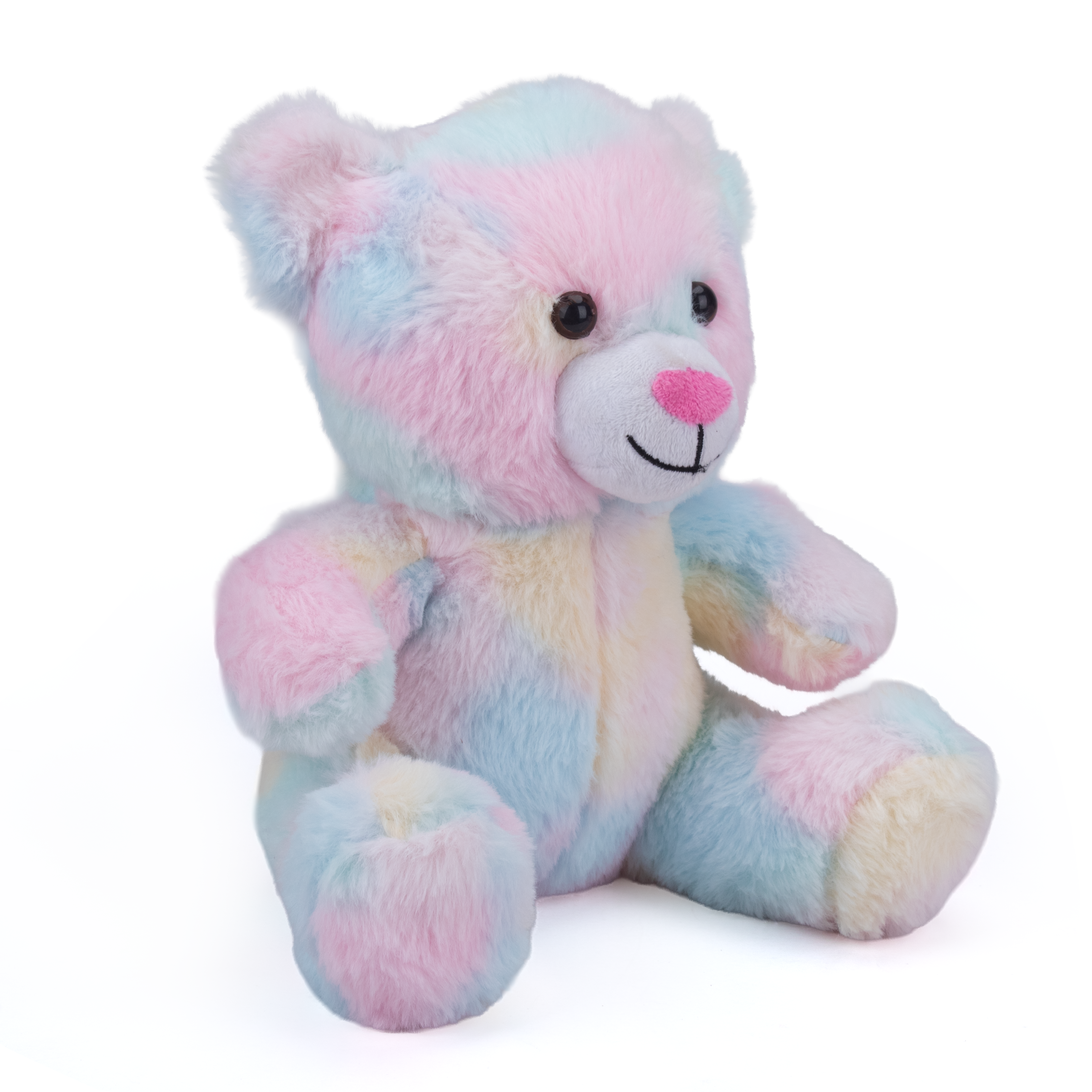 Soft Toy Teddy Bear Multicolor 9inch 1pc IB
