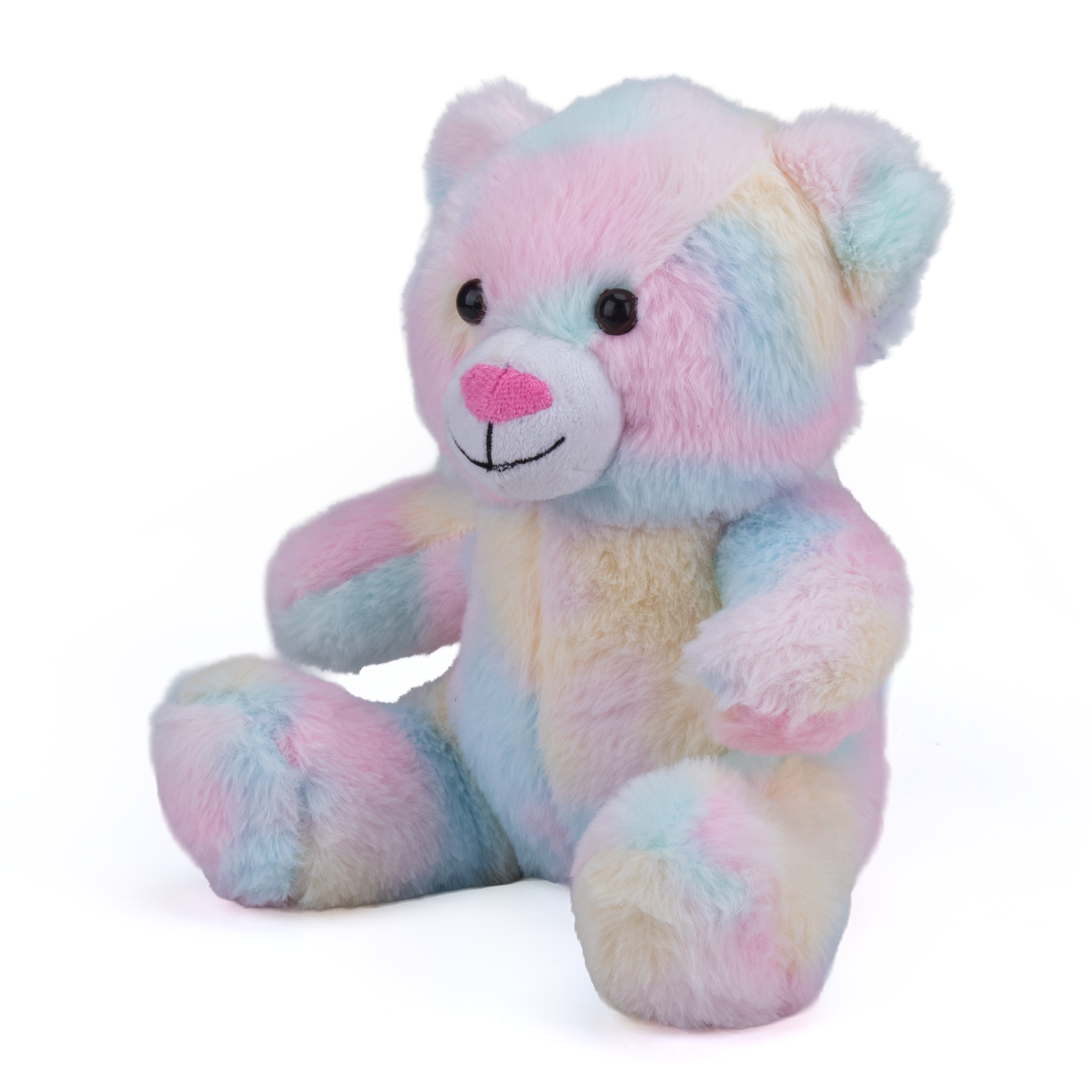 Soft Toy Teddy Bear Multicolor 9inch 1pc IB
