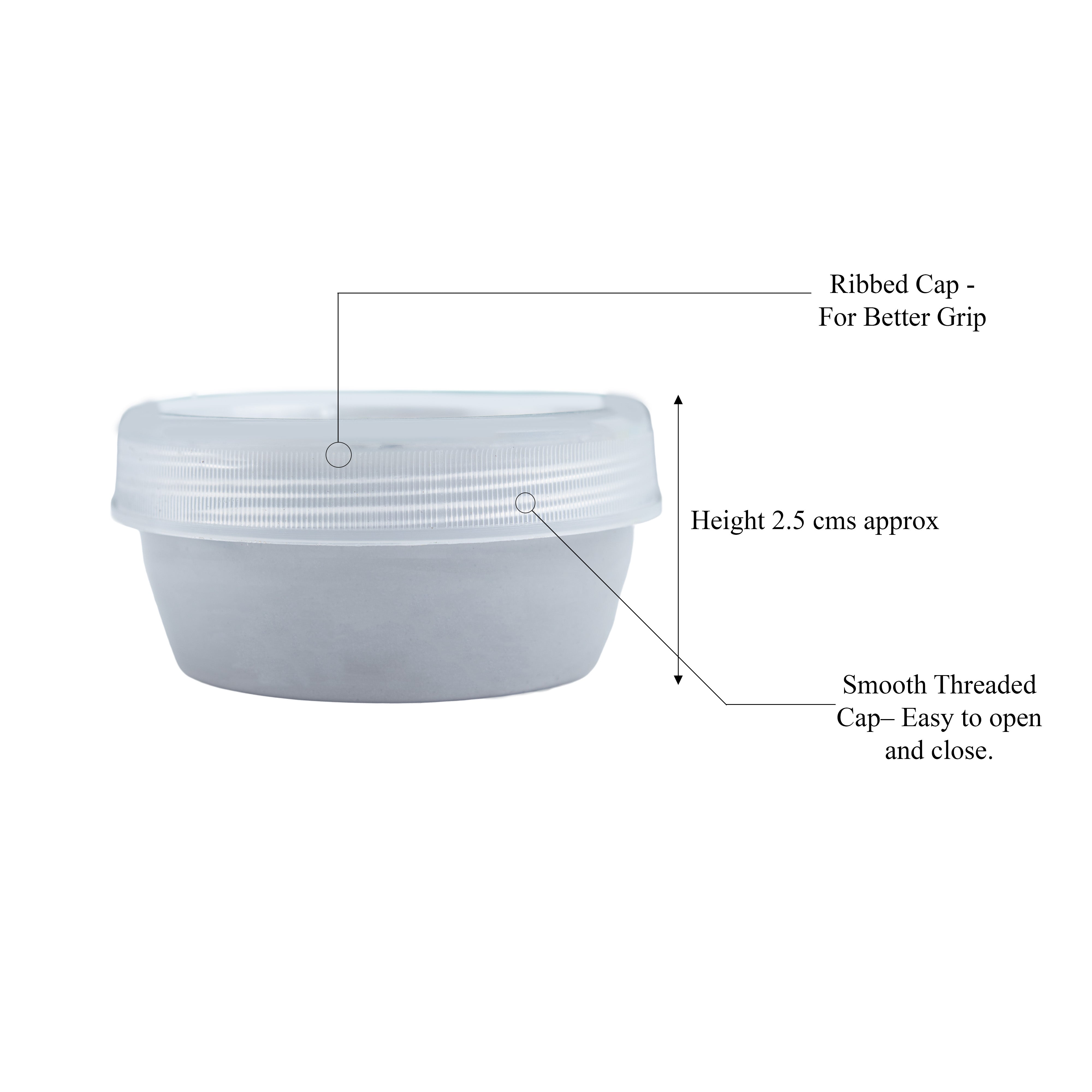 Fun Finger Paint Silver 25ml Wide Mouth Container