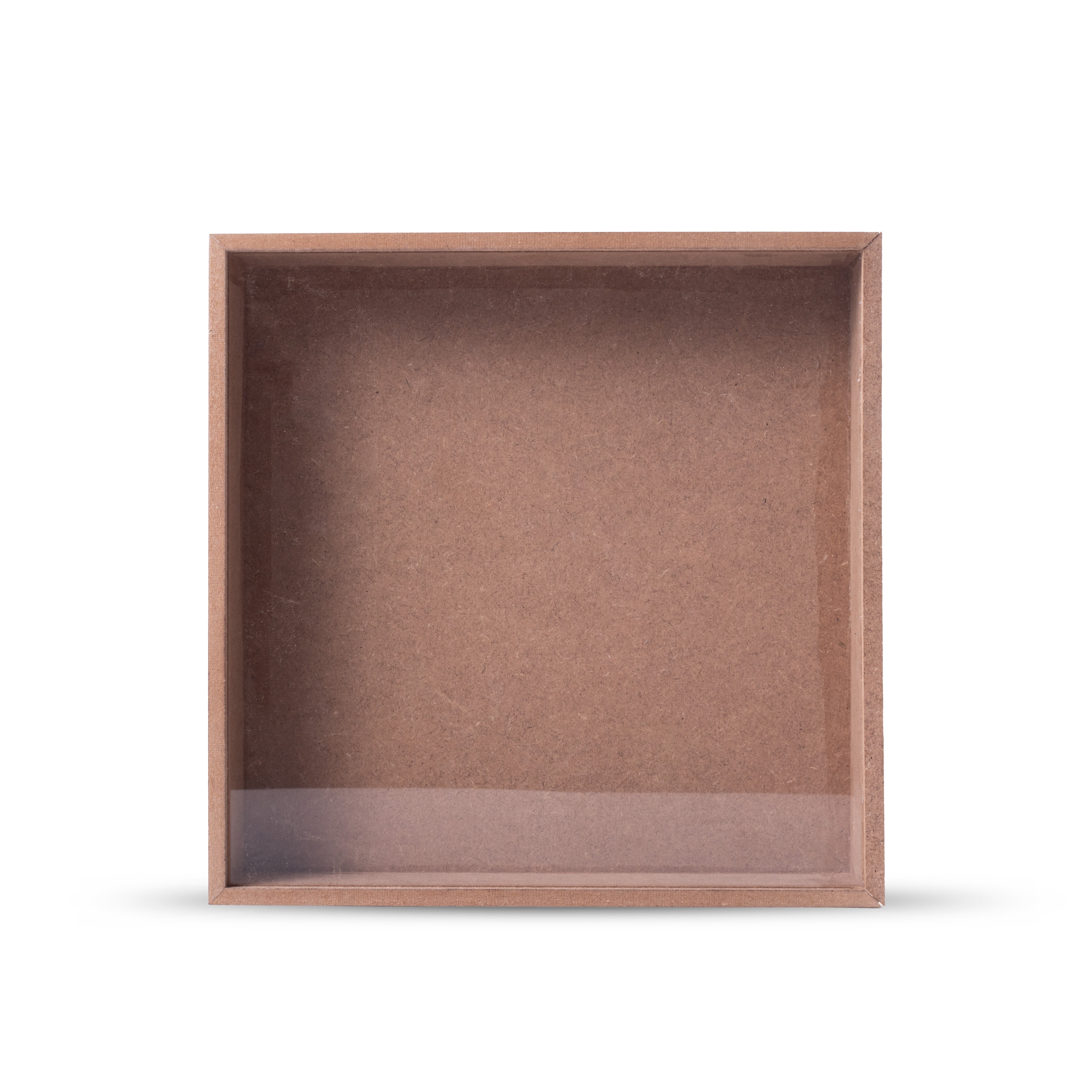 MDF Shadow Box 5.5mm Approx 12 x 12 x 1.75Inch 1Box