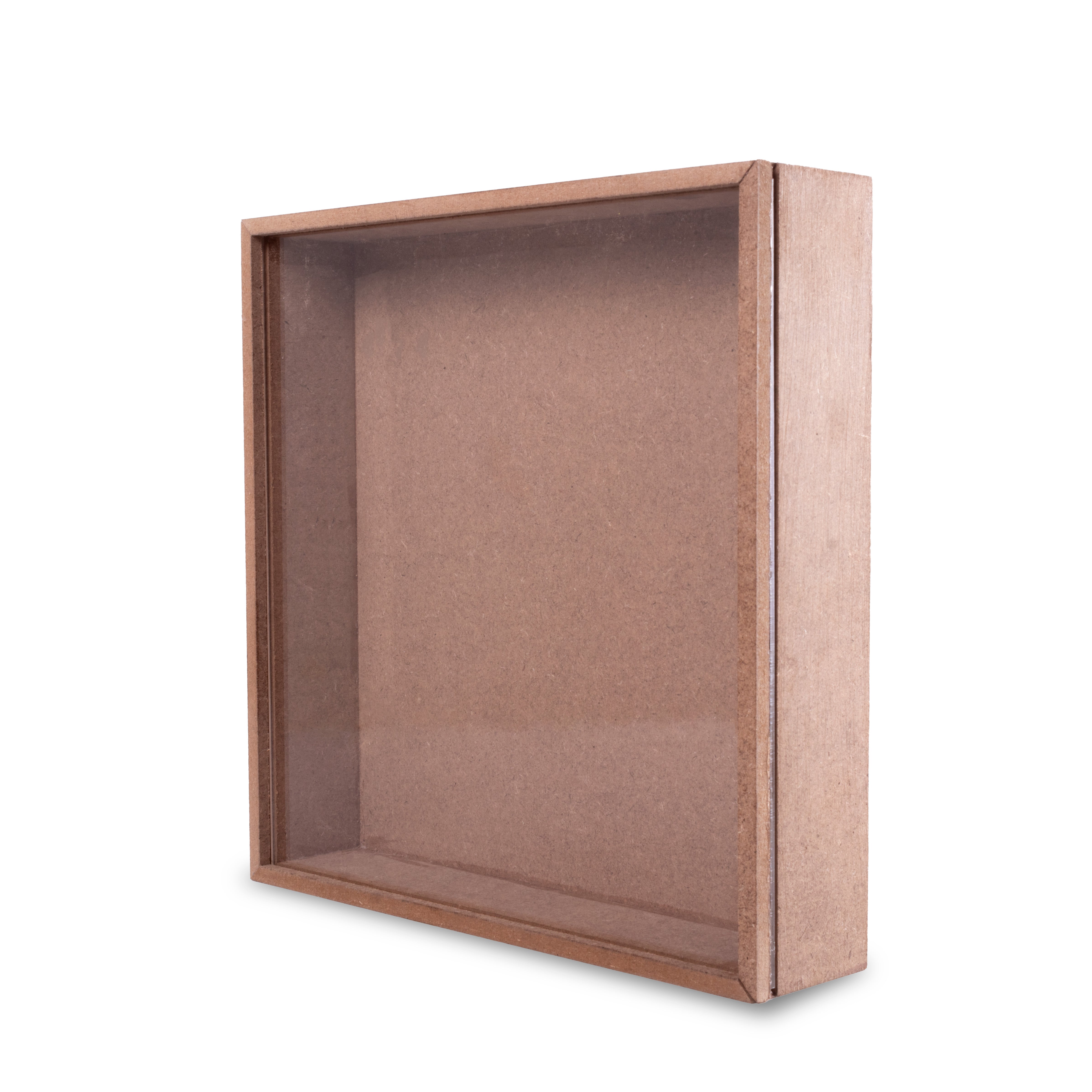 MDF Shadow Box 5.5mm Approx 12 x 12 x 1.75Inch 1Box