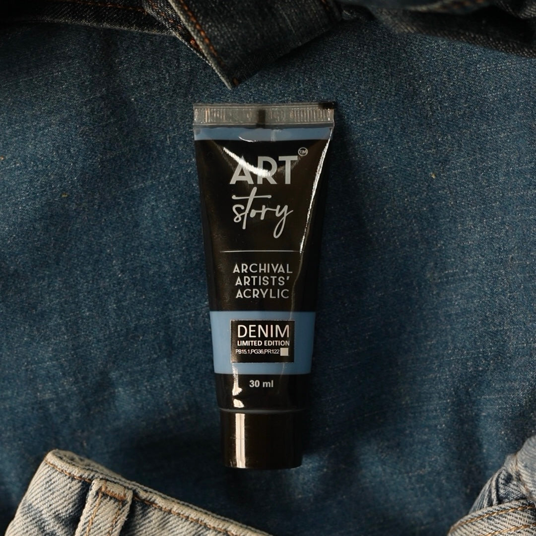 Artists Acrylic Colour Denim 30ml Tube
