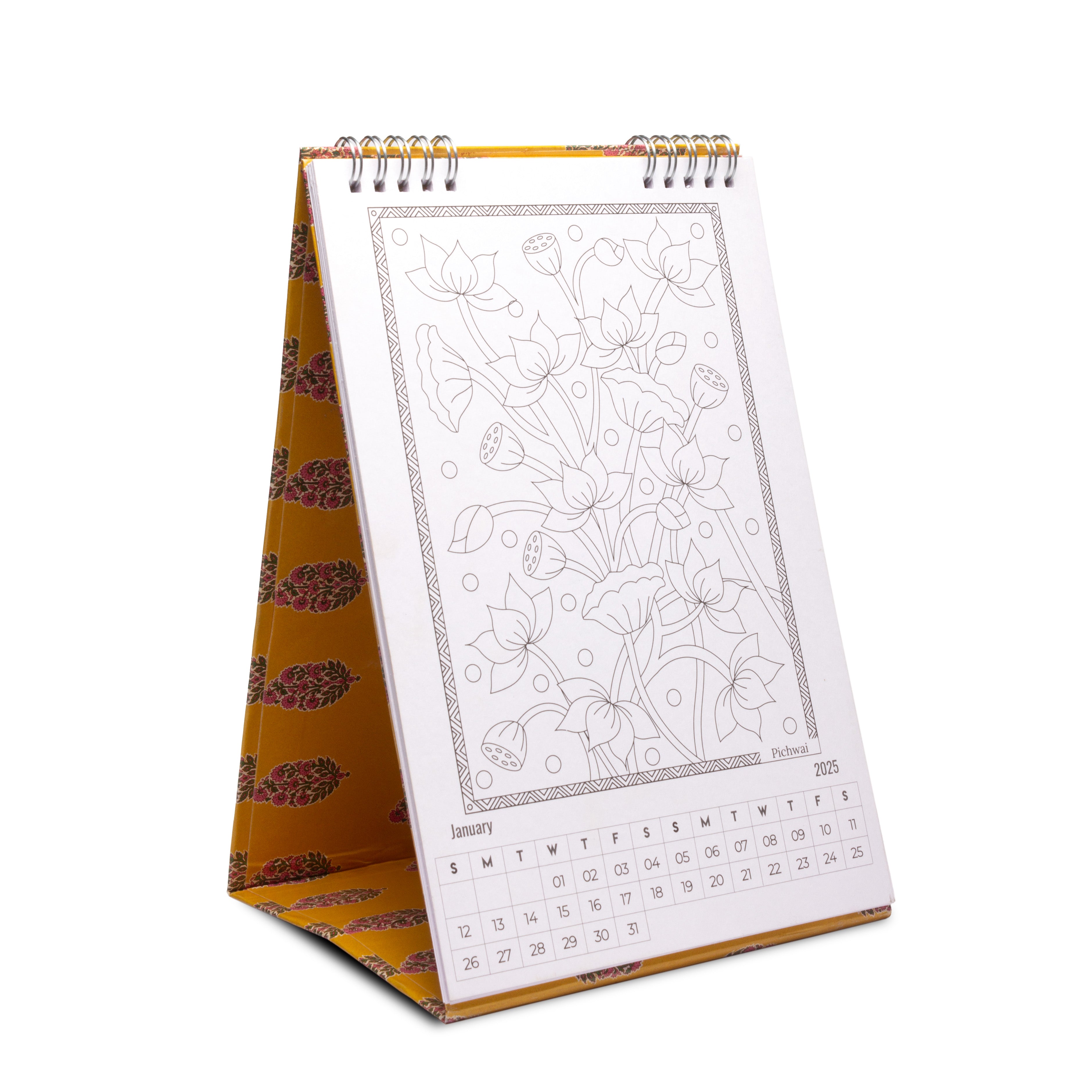 2025 Arts of India Desk Calendar