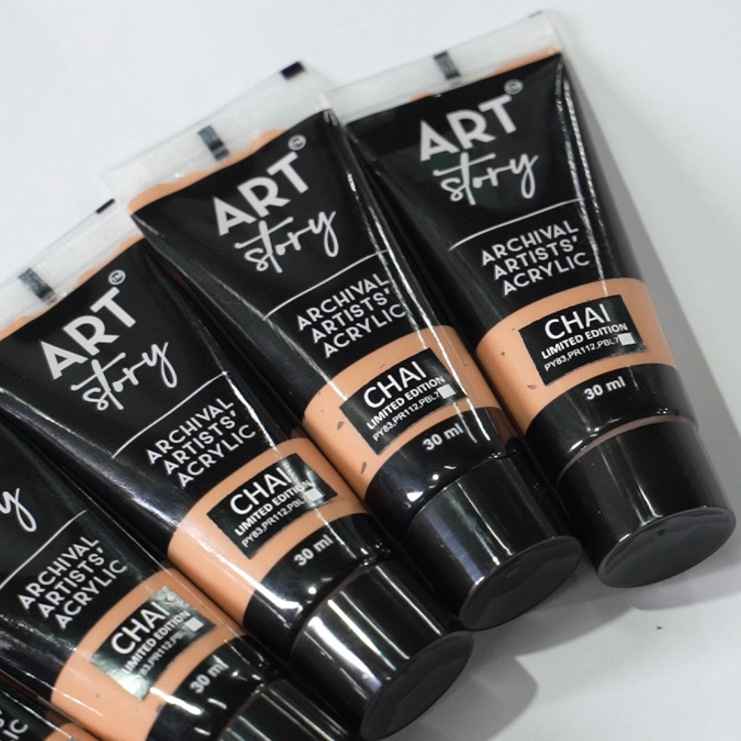 Artists Acrylic Colour Chai 30ml Tube