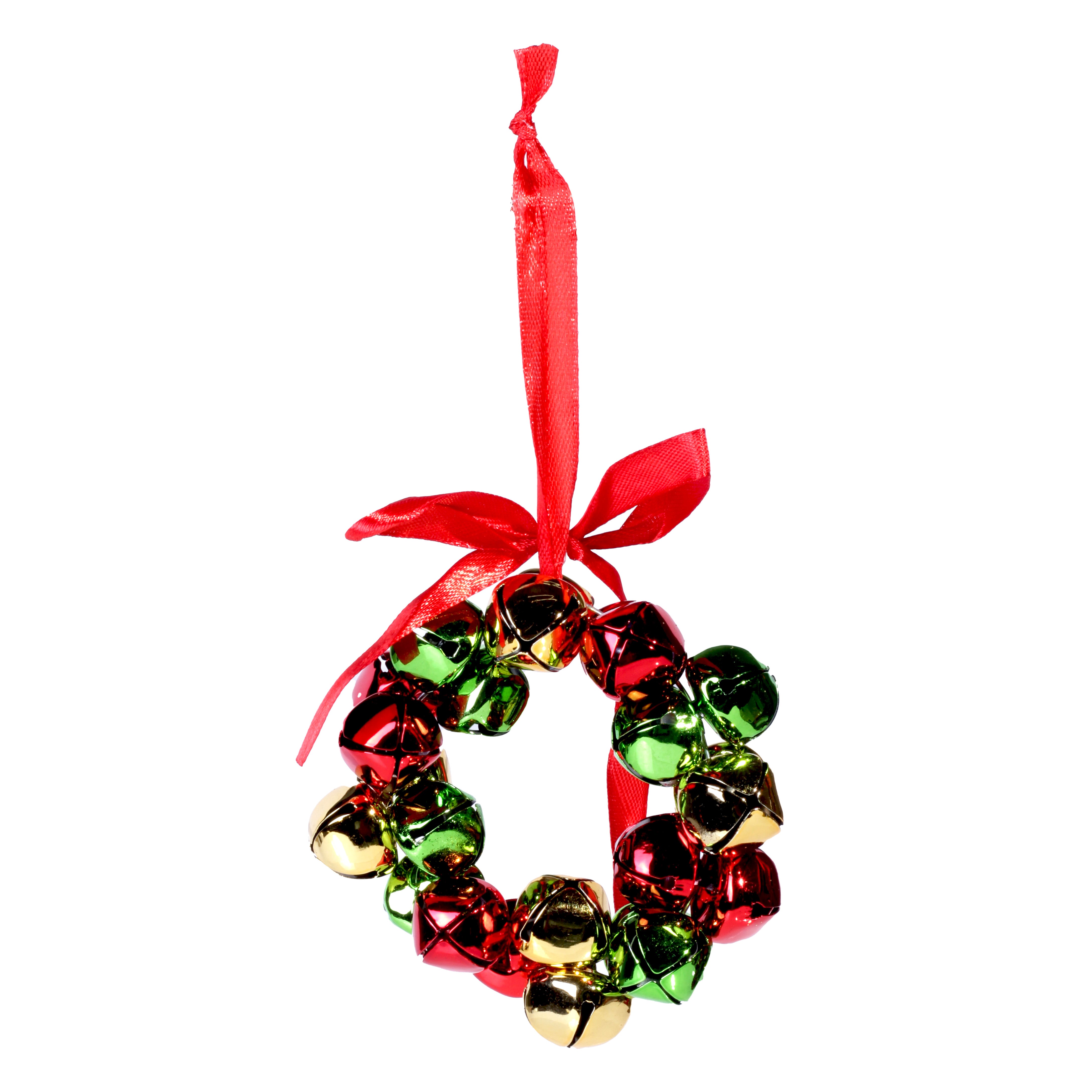 Christmas Nutbells Wreath Decorations 10cm Dia
