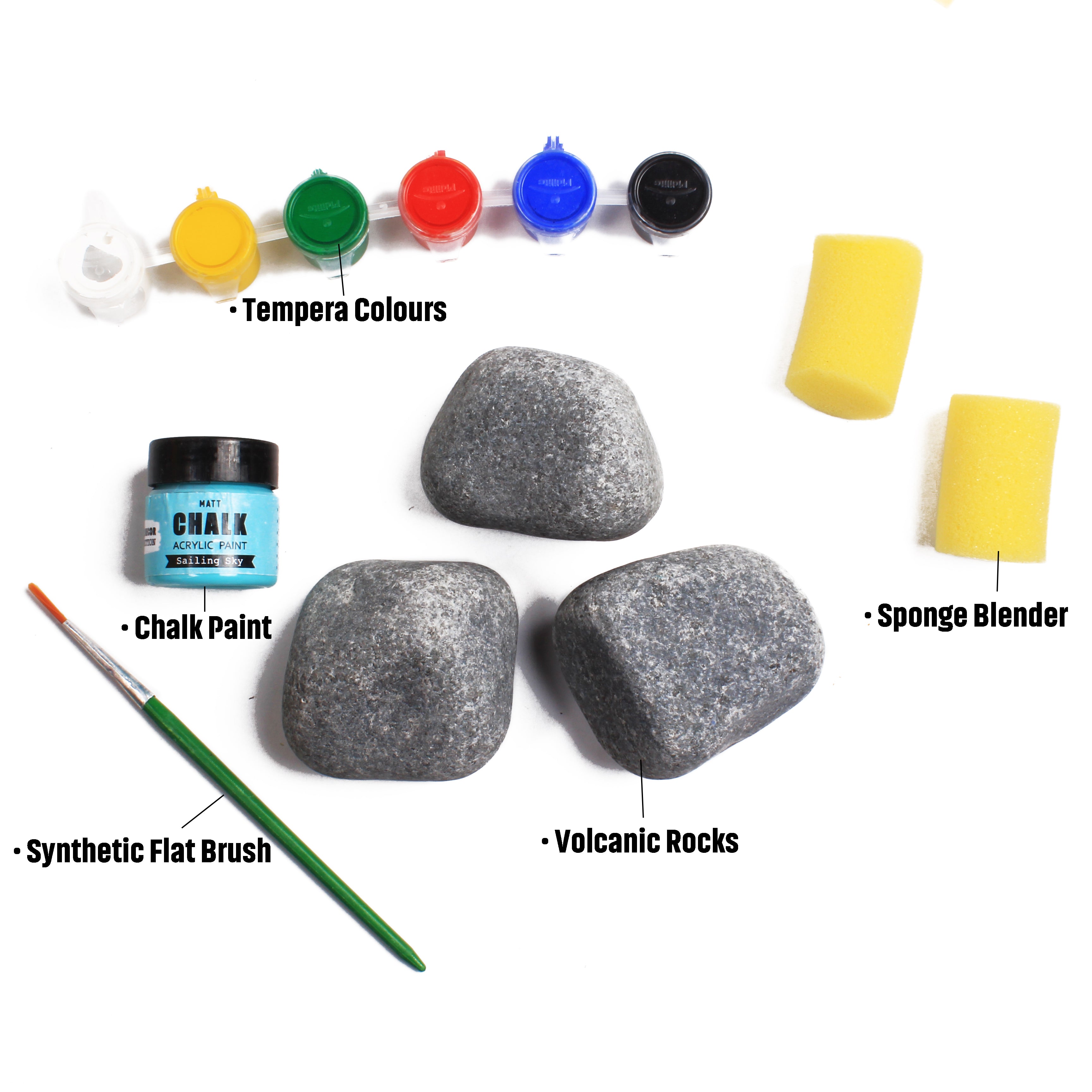 Diy Rock Painting Kit 1Box