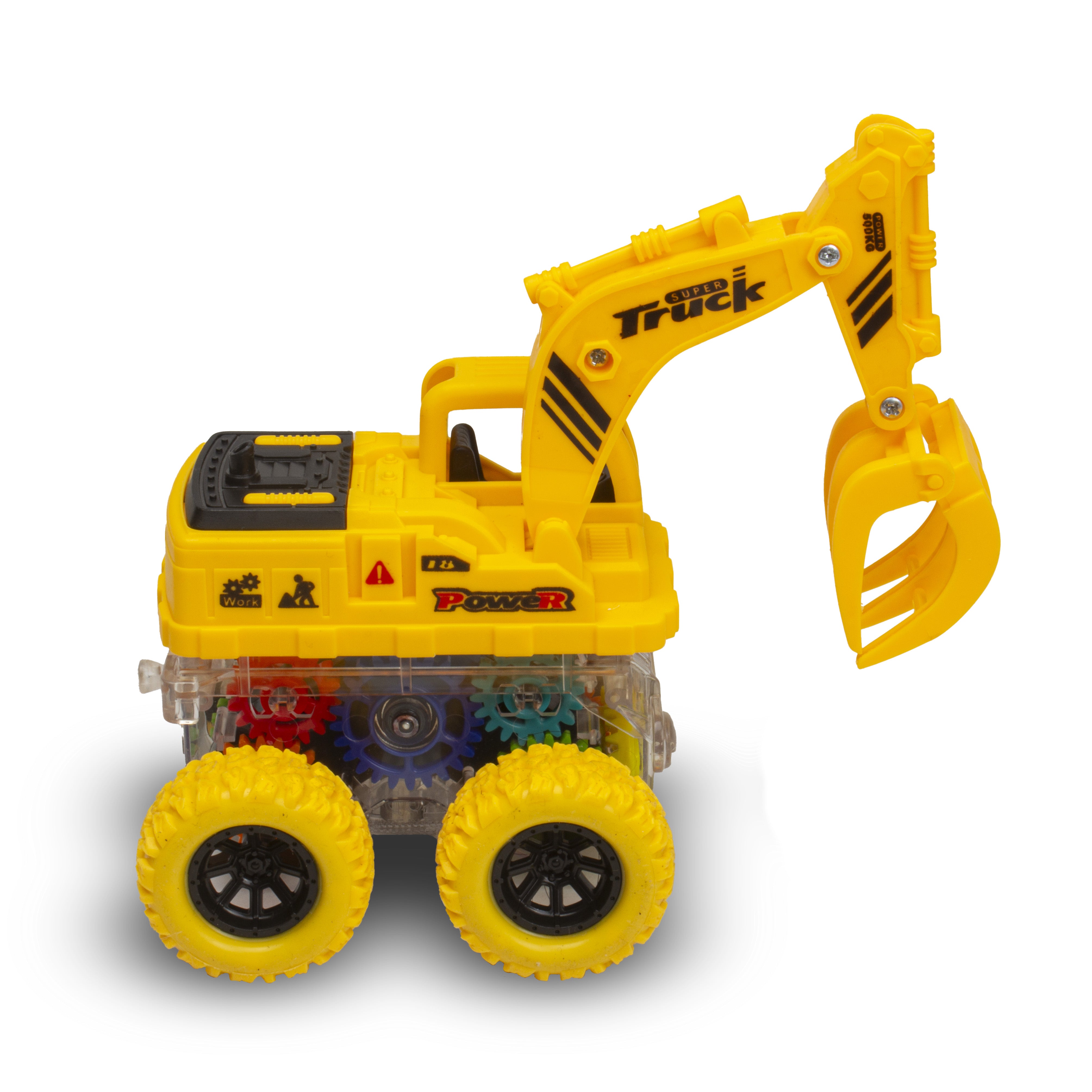 Friction Powered Construction Truck Crane and Excavator | Assorted Designs 1pc