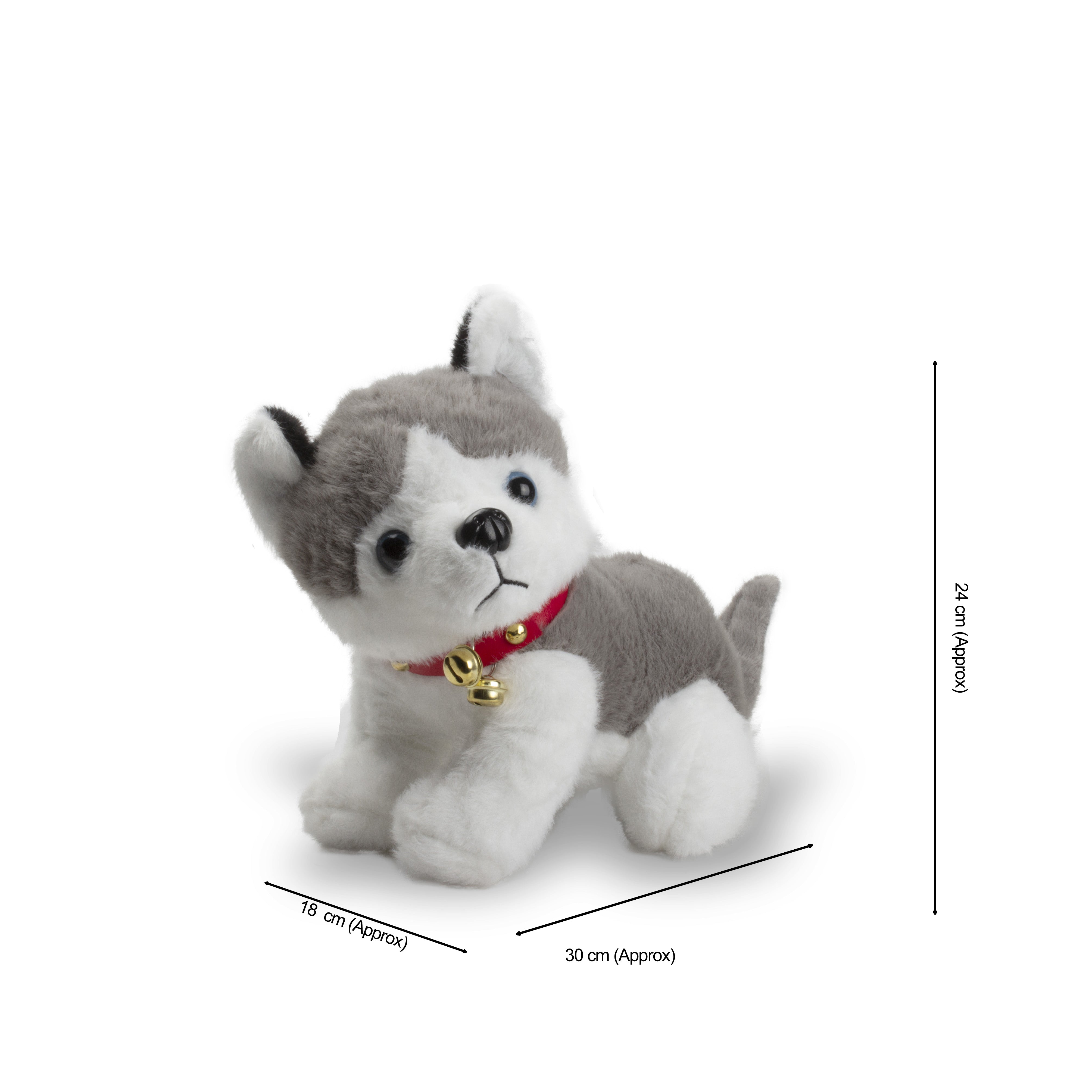 Soft Toy | Husky Dog | 1 pc