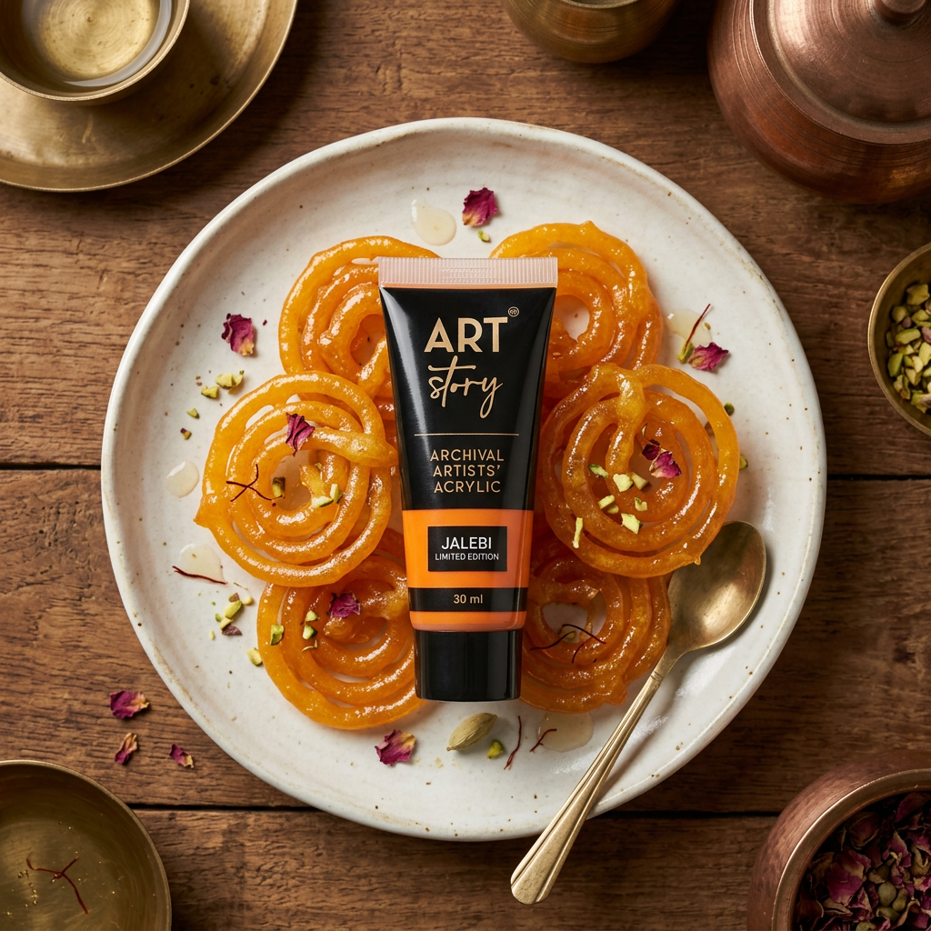 Artists Acrylic Colour Jalebi 30ml Tube