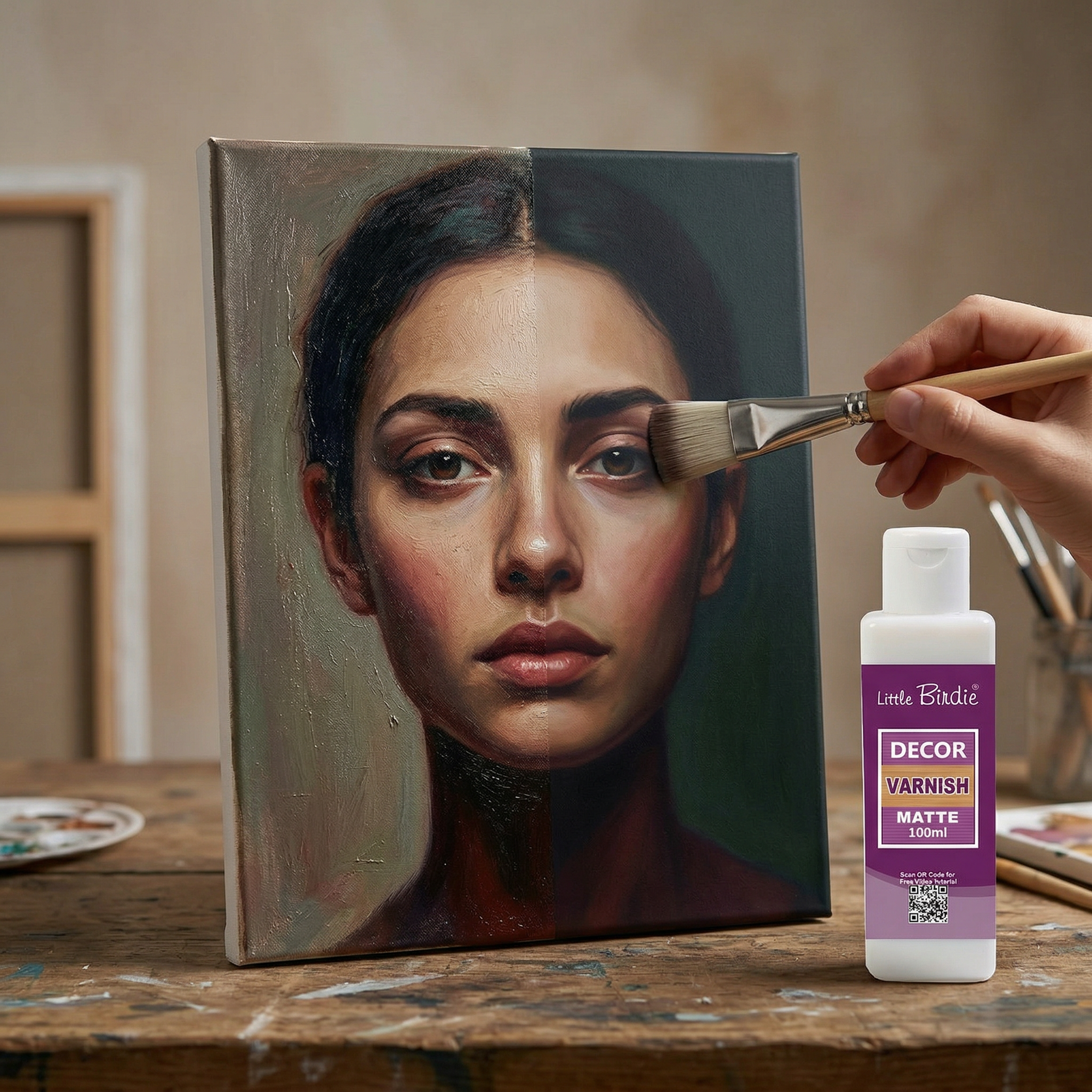 Decor Varnish Matte 100Ml Bottle