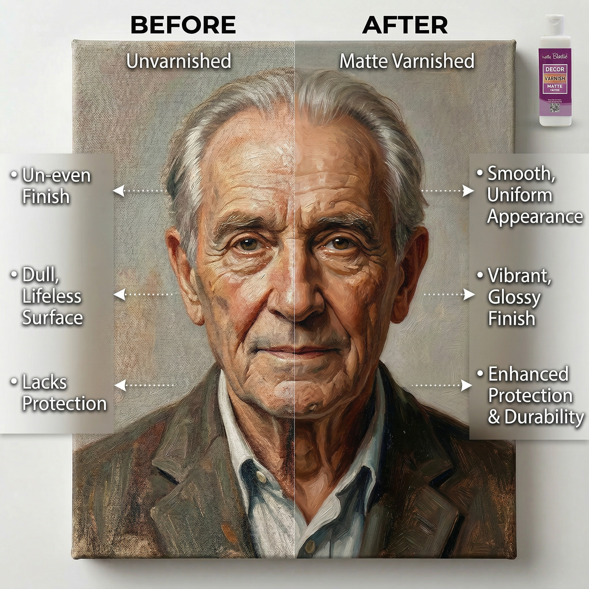 Decor Varnish Matte 100Ml Bottle