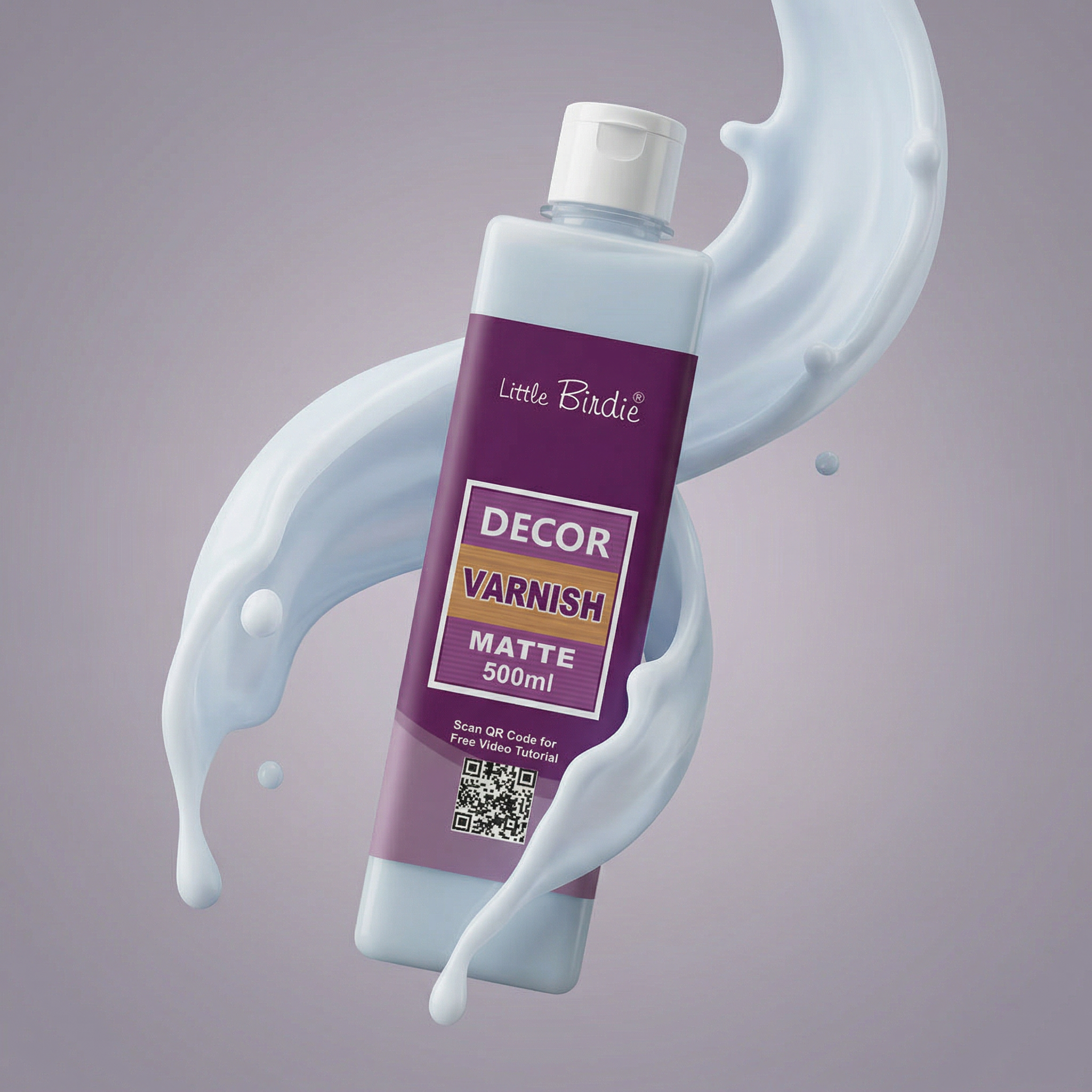 Decor Varnish Matte 500Ml Bottle