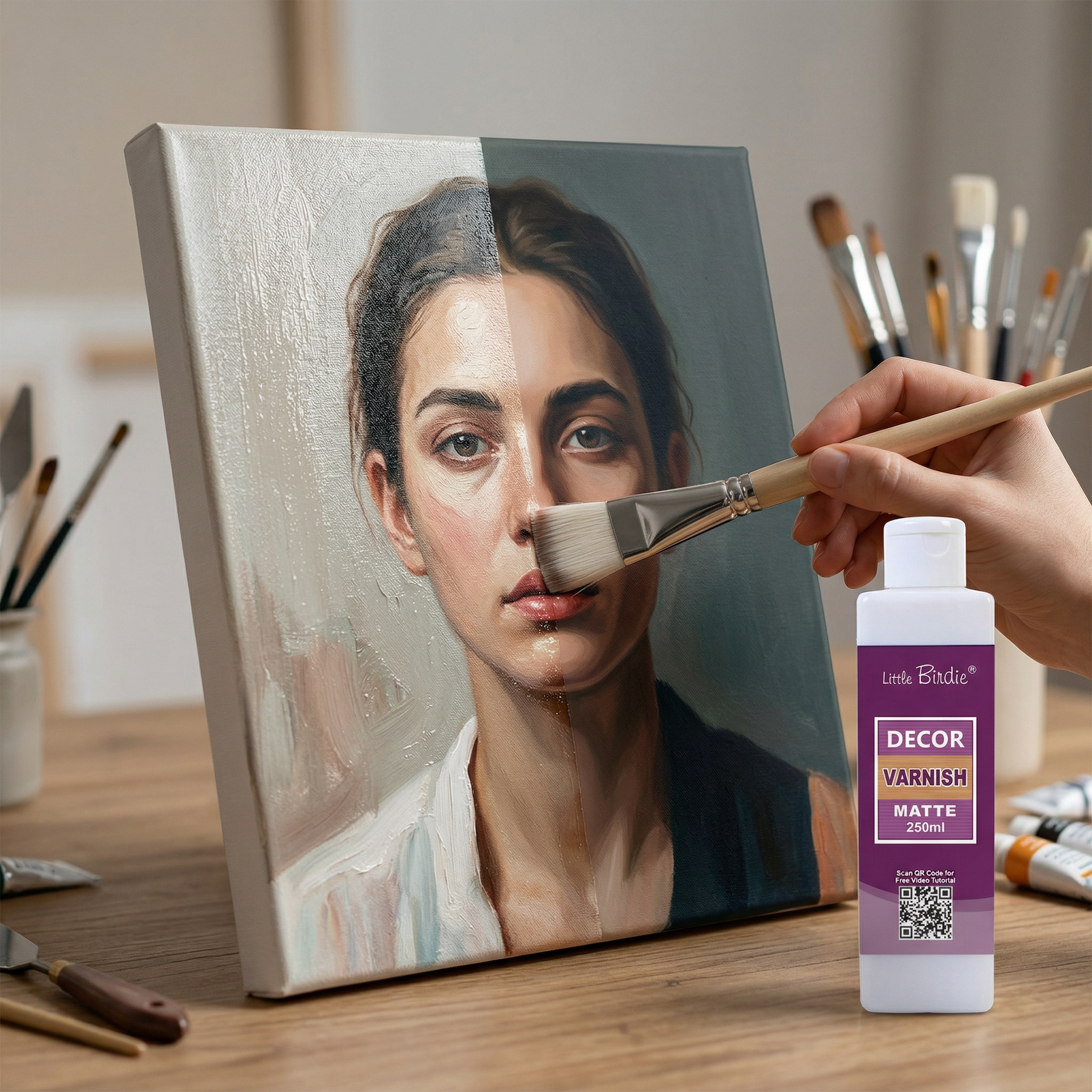 Decor Varnish Matte 250ml Bottle