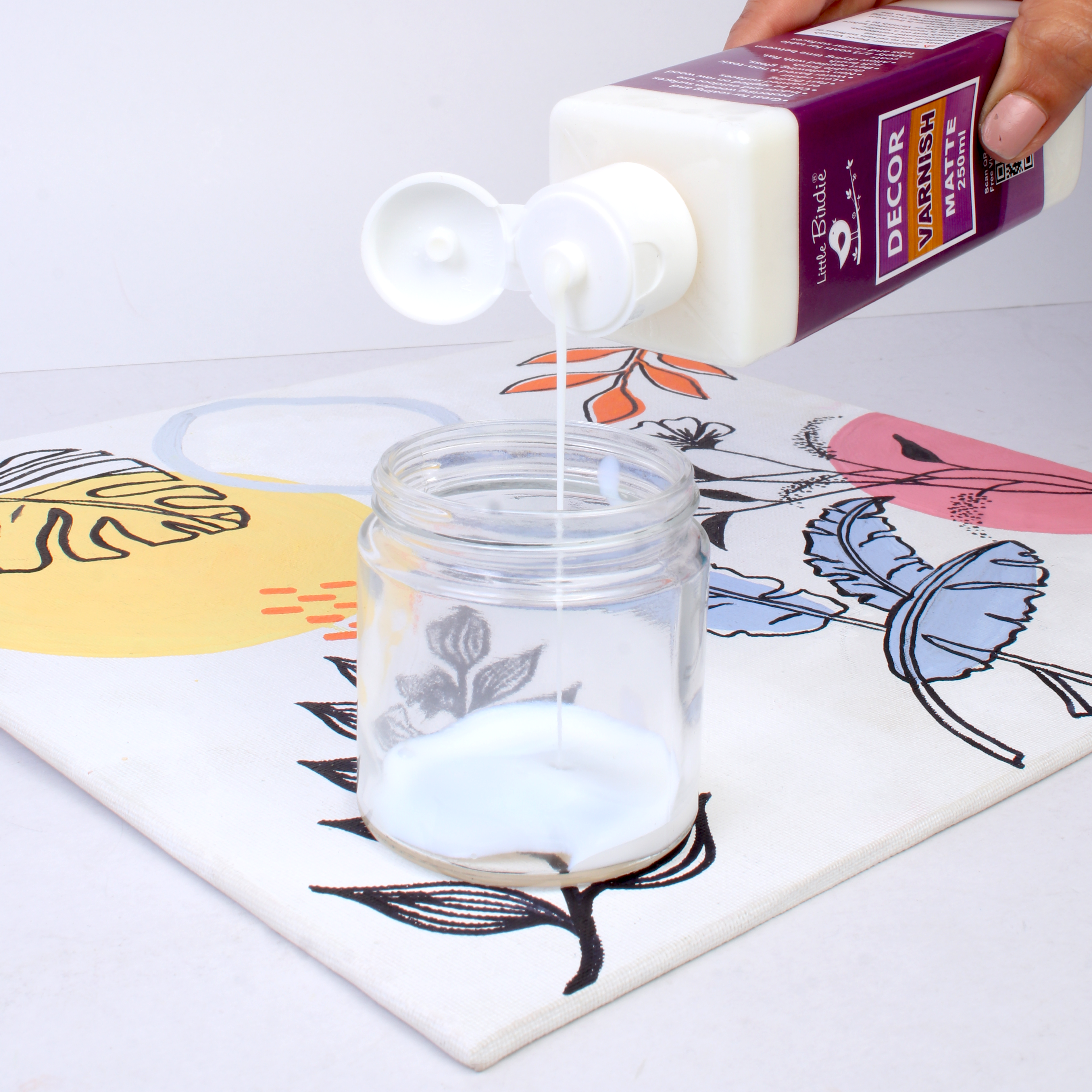 Decor Varnish Matte 100Ml Bottle