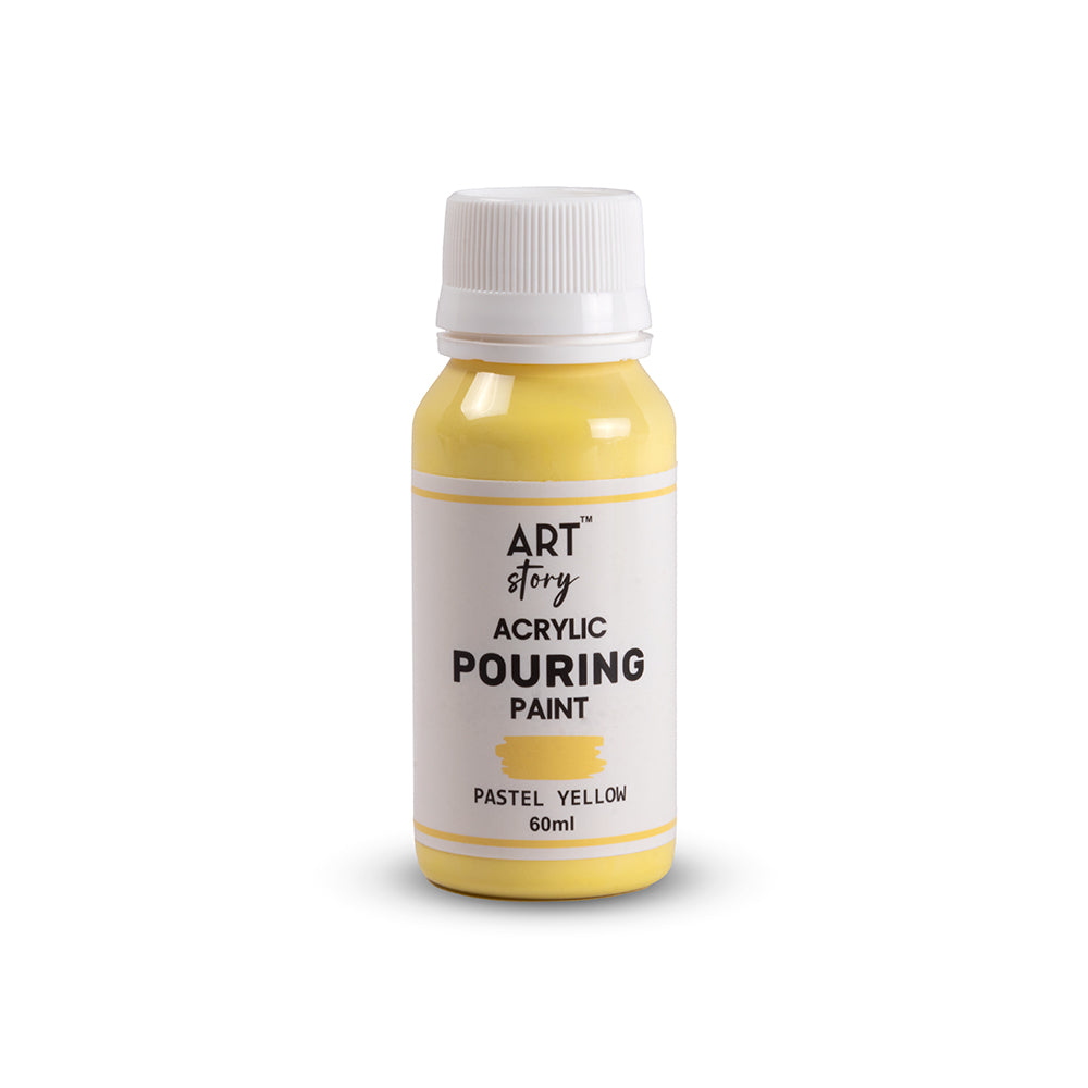 Fluid Art Pouring Set Pastel 60ml X4Pc