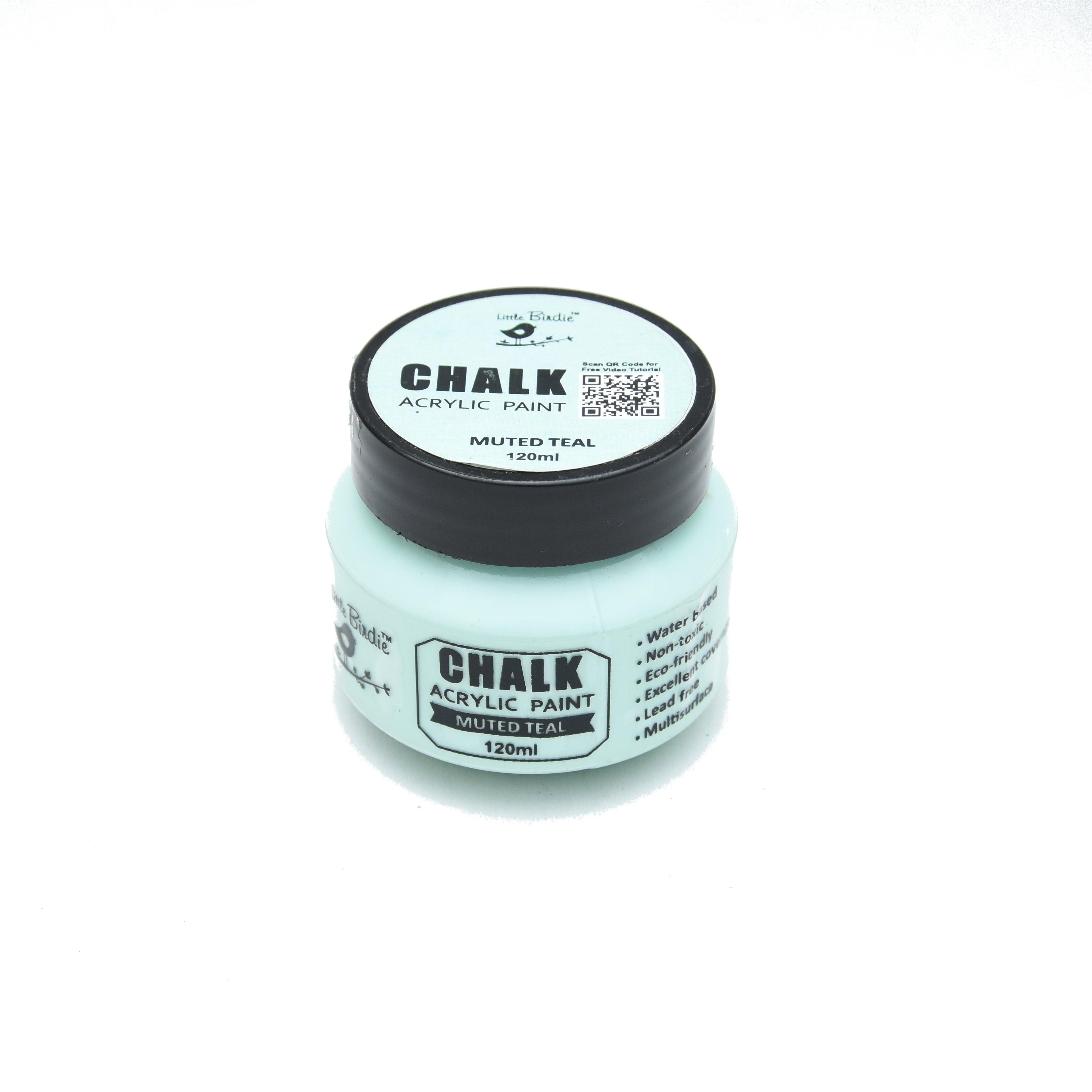 Home Decor Chalk Paint Muted Teal 120ml Bottle