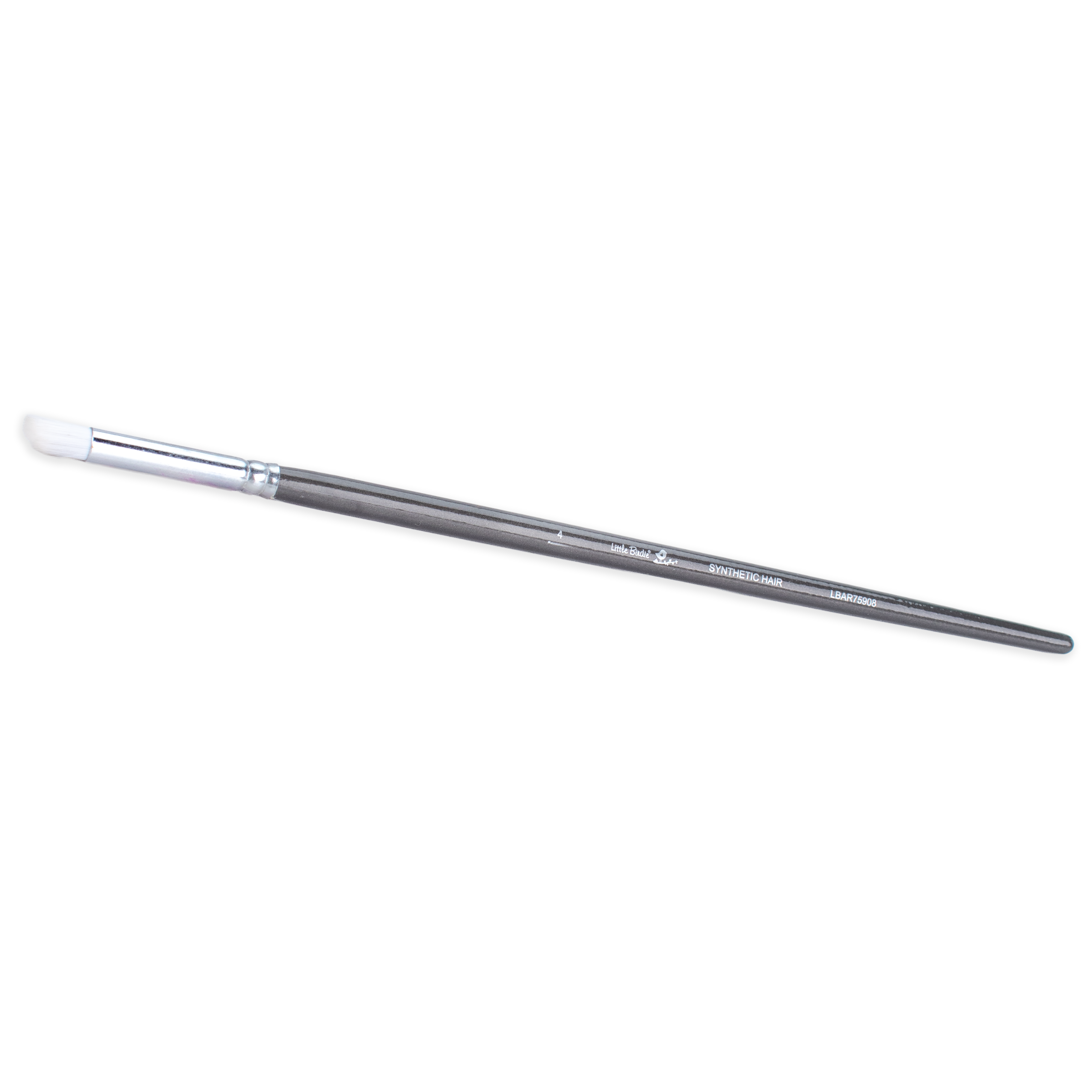 Premium Deer Foot Brush Synthetic Hair Handle Length 200mm Size 4 1 pc