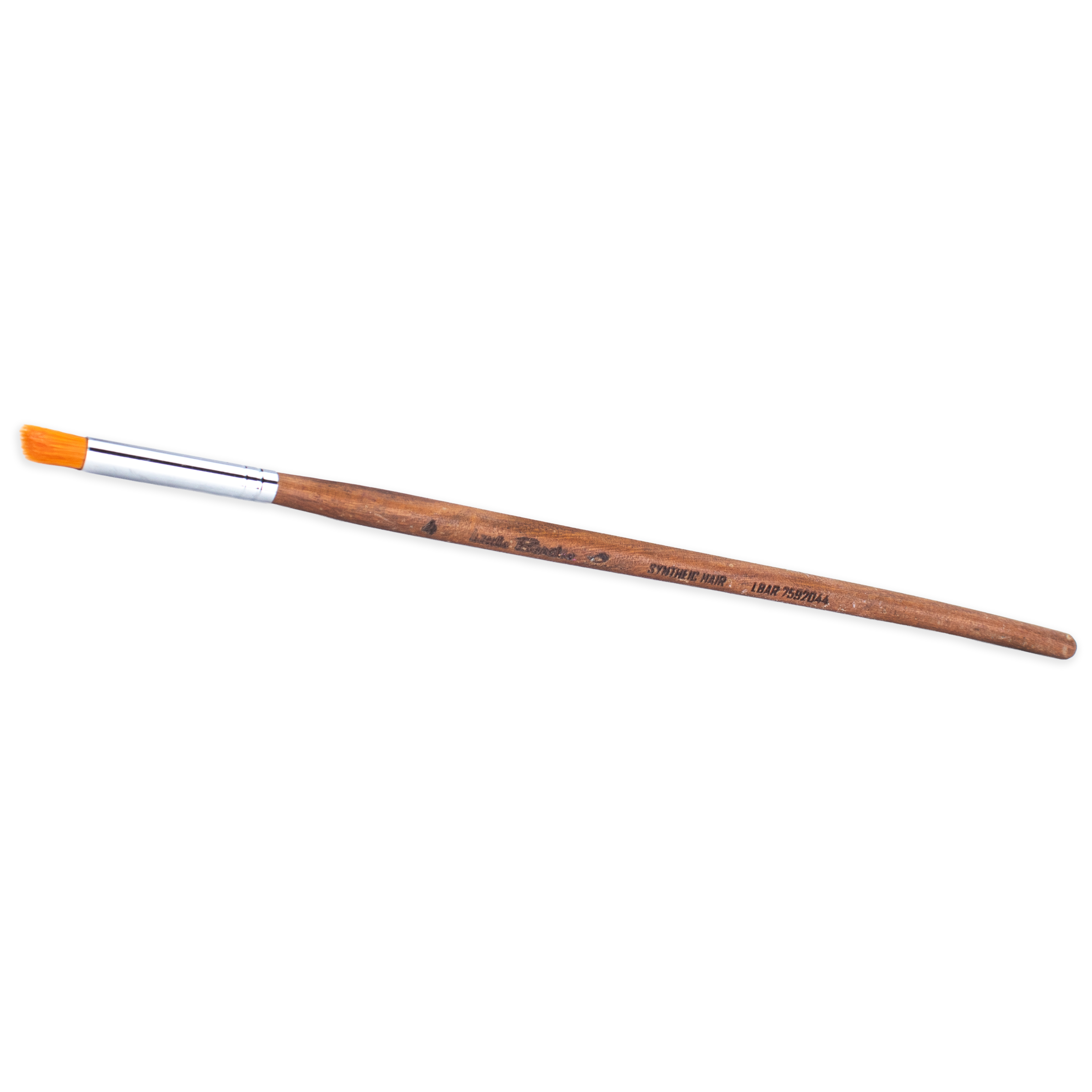 Rosewood Deer Foot Brush Synthetic Hair Handle Length 200mm Size 4 1 pc