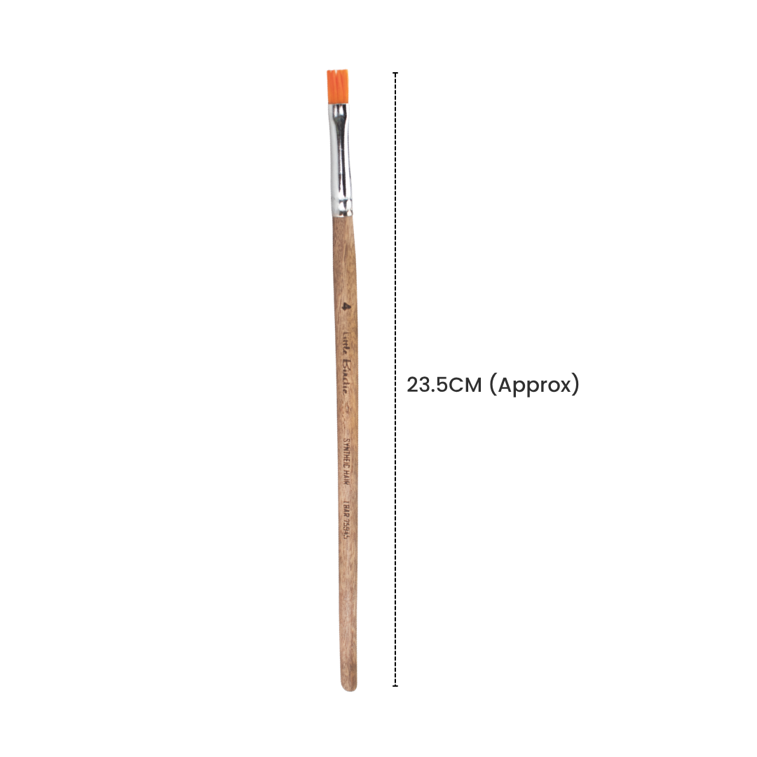 Rosewood Comb Brush Synthetic Hair Handle Length 200mm Size 4 1 pc