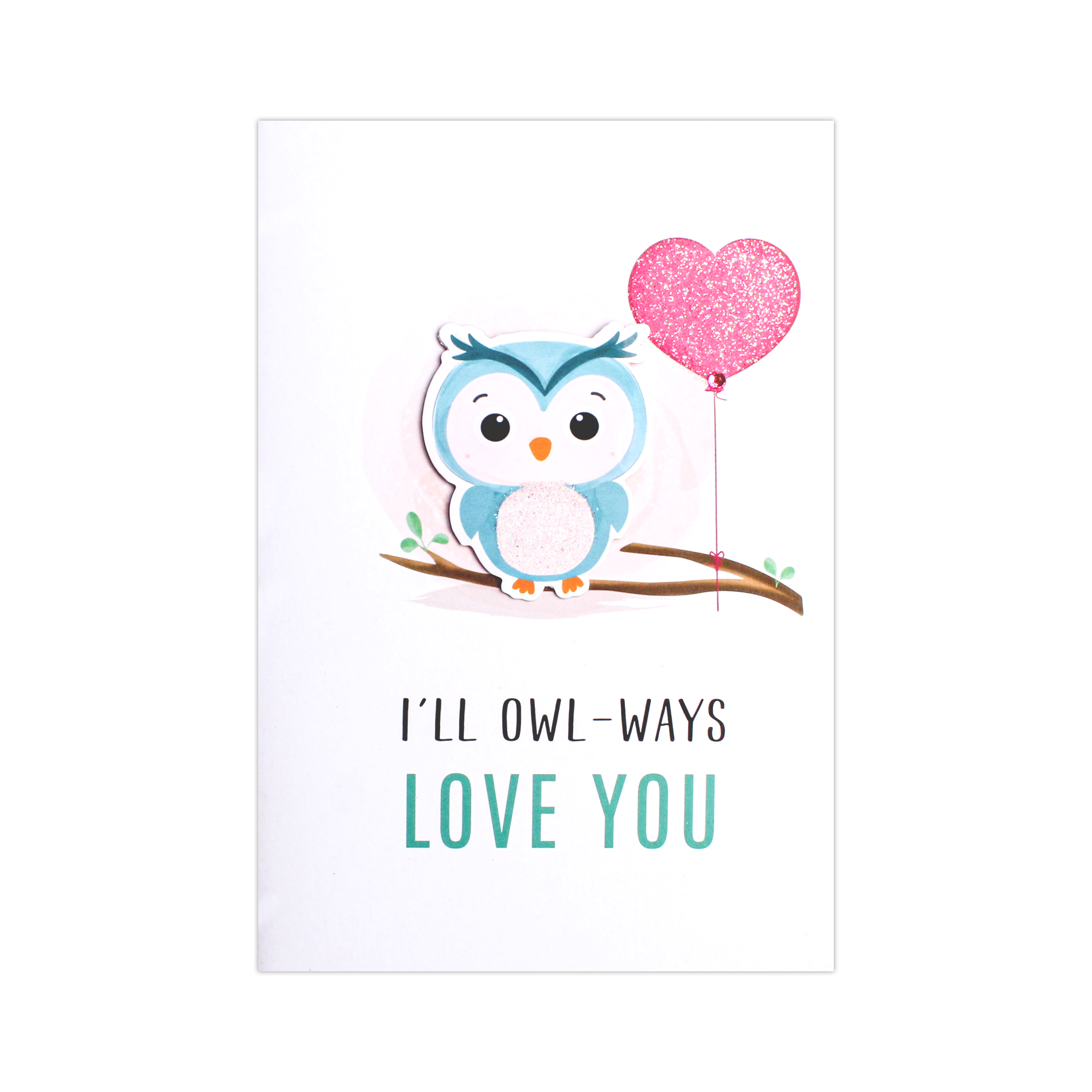 Greeting Card & Envelope Love you Latte 4 X 6inch 2pc