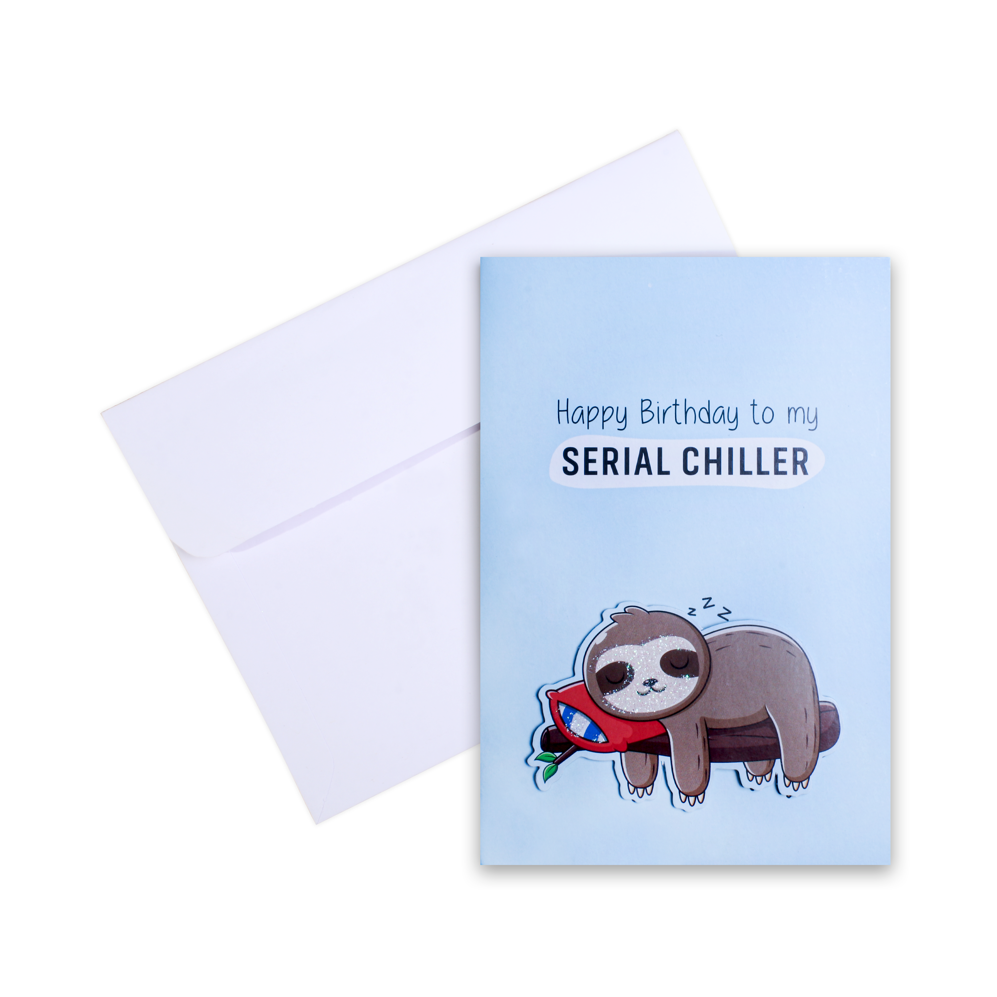 Greeting Card & Envelope Birthday Chiller 4 X 6inch 2pc
