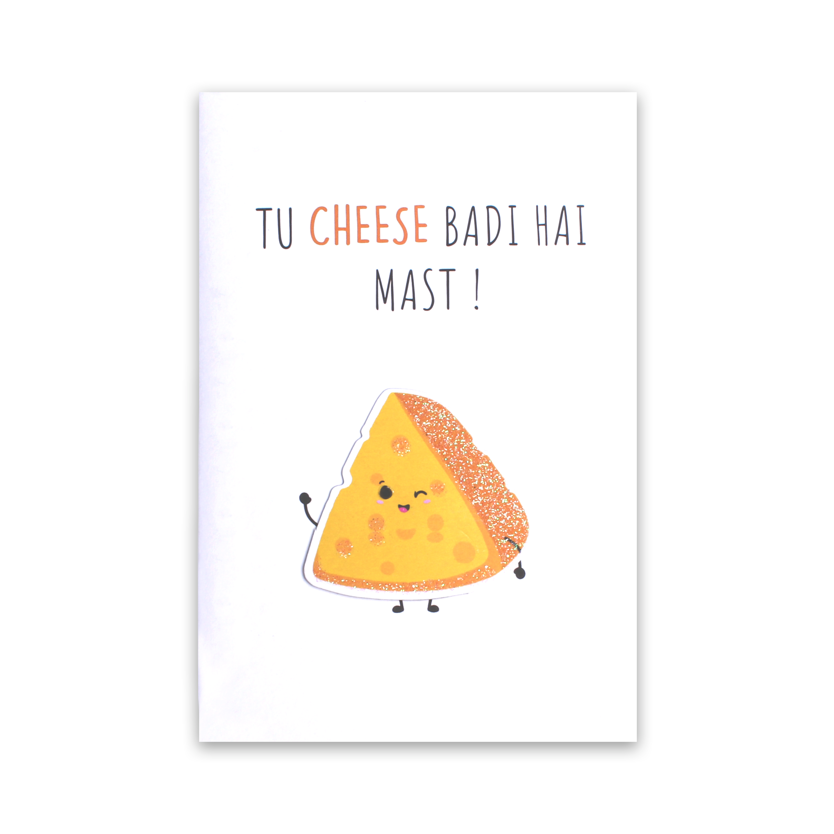 Greeting Card & Envelope Mast Cheese 4 X 6inch 2pc