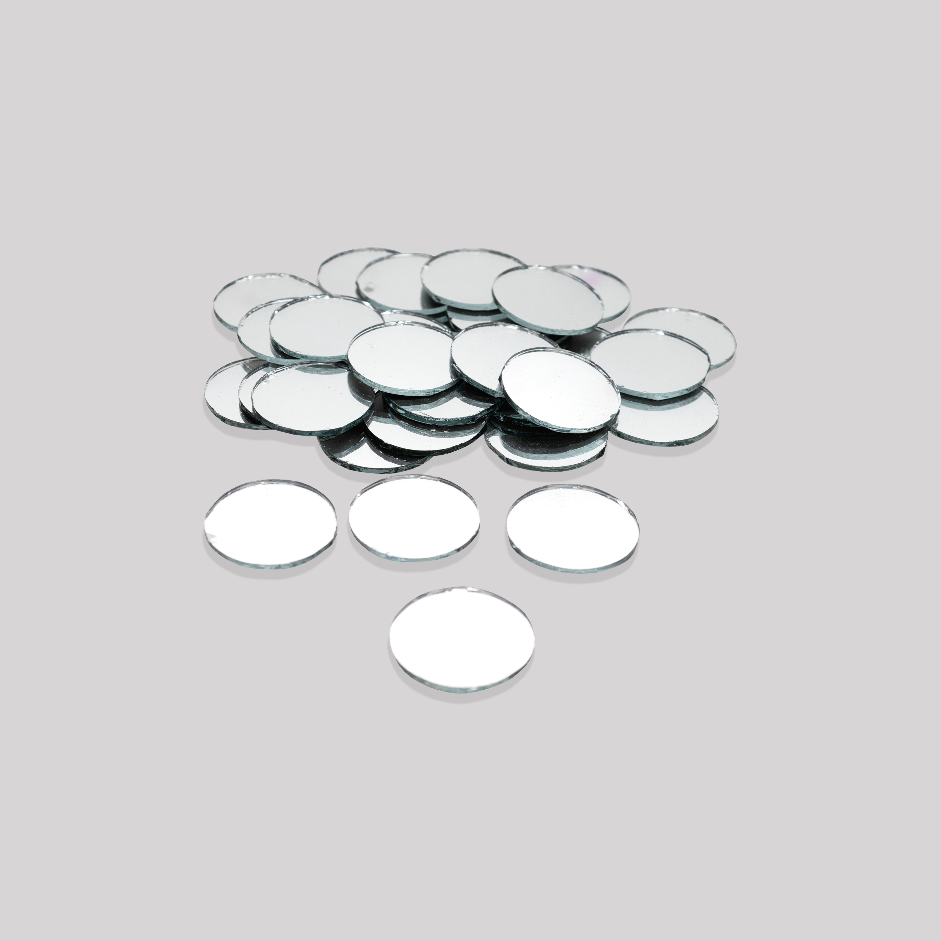 Cut Mirror Round 40Mm 1kg