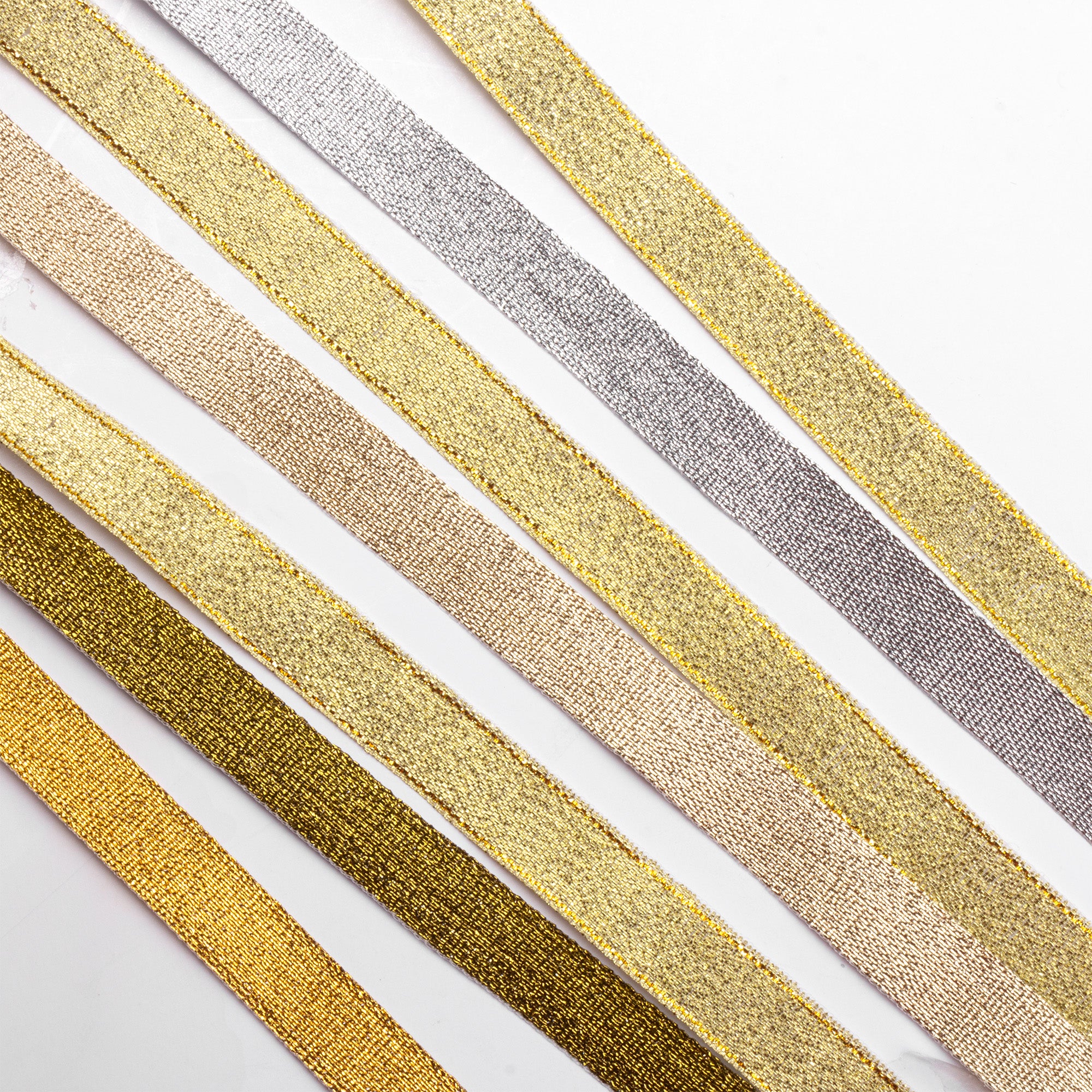 Sparkle Ribbon | 12mm |  Vintage Gold | 3 Meters - 1 Roll