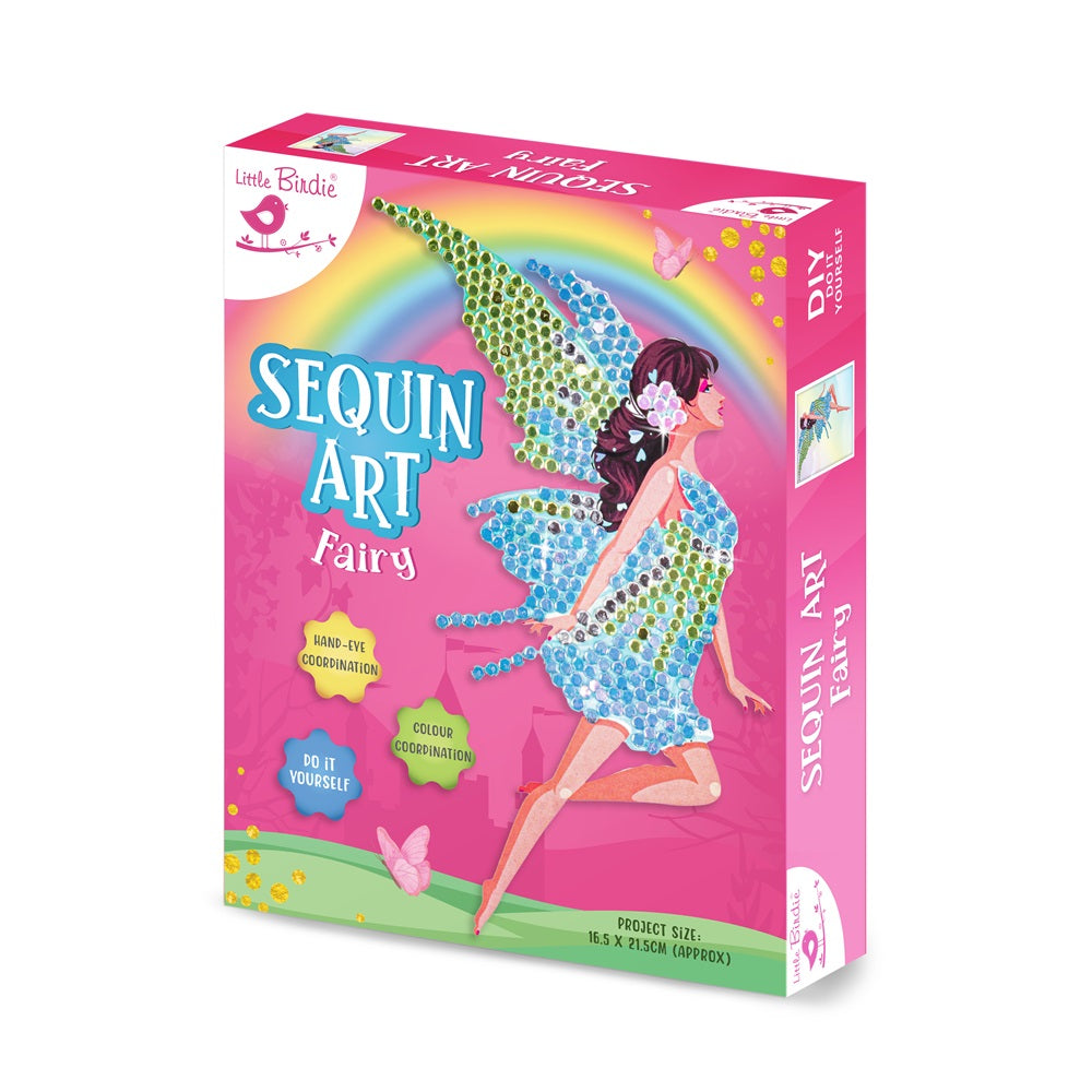 DIY Sequin Art Kit Fairy Dream 1 Box