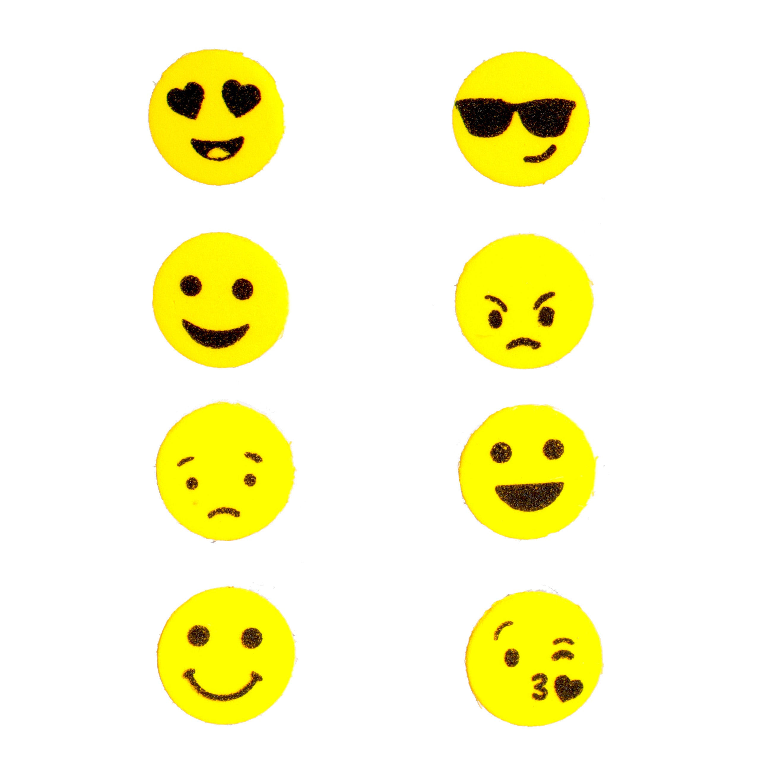 Fun Foam Stickers Emoji 64Pcs