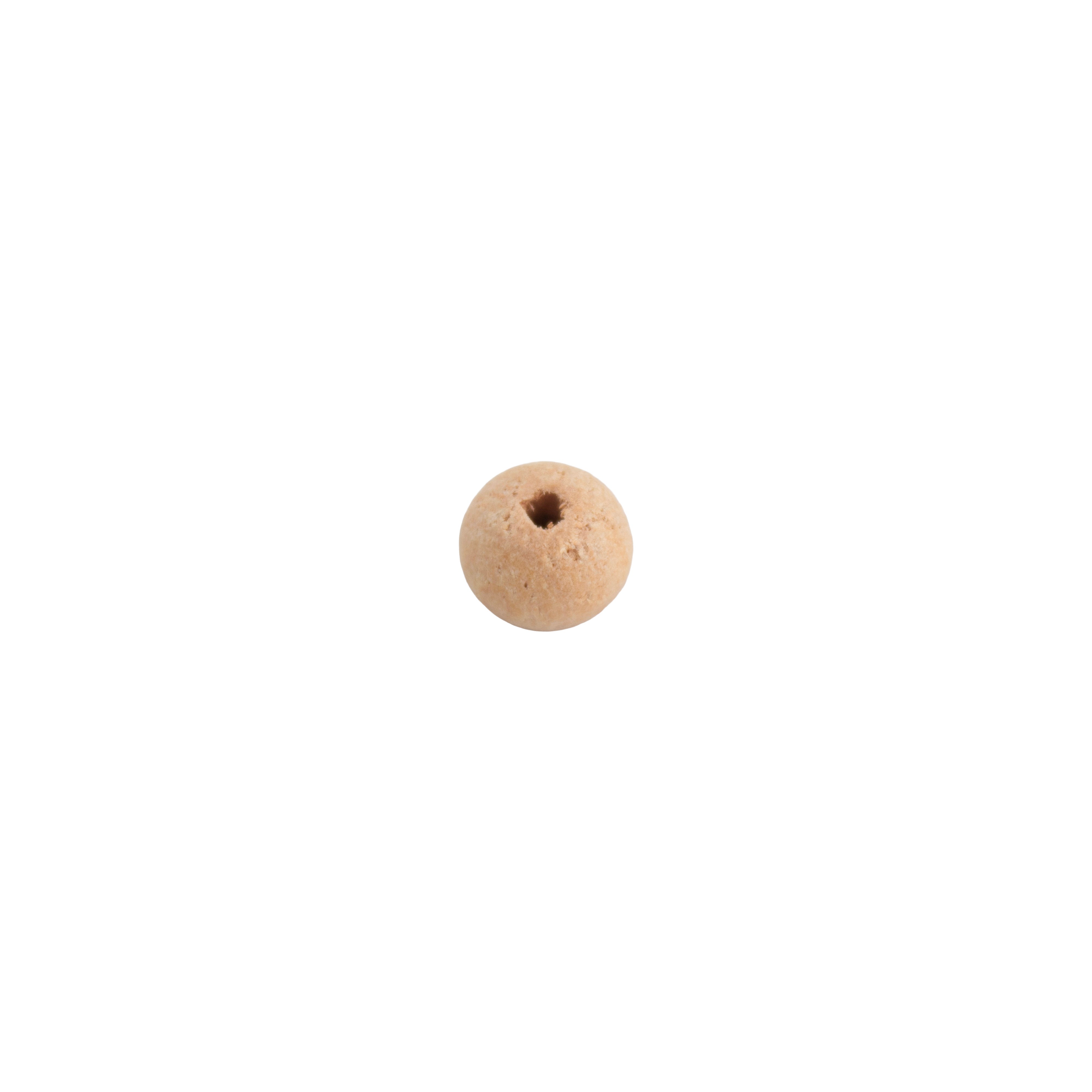 Wooden Beads With Hole 8mm Natural 30pcs