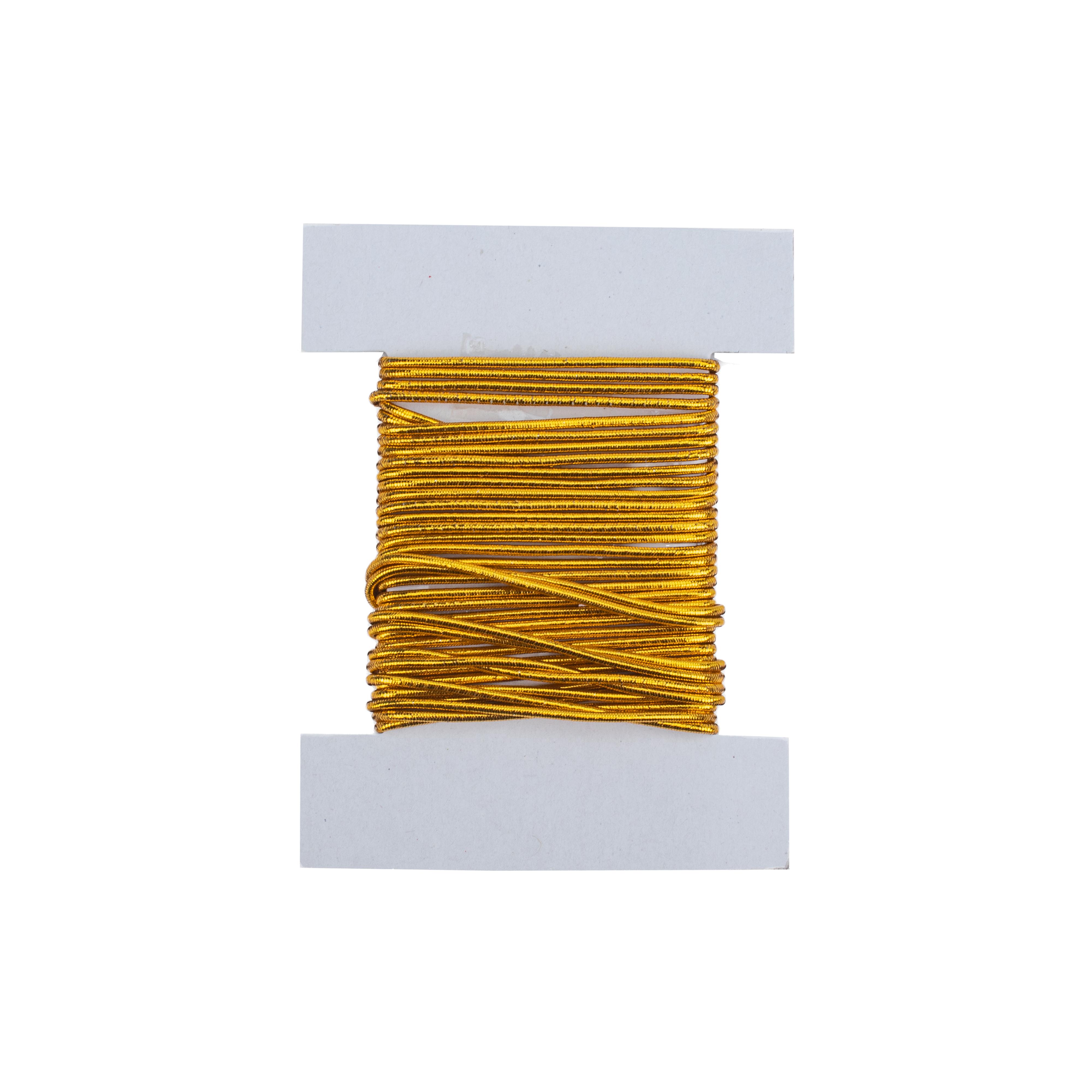 Lurex gold elastic 1mm 3mtr