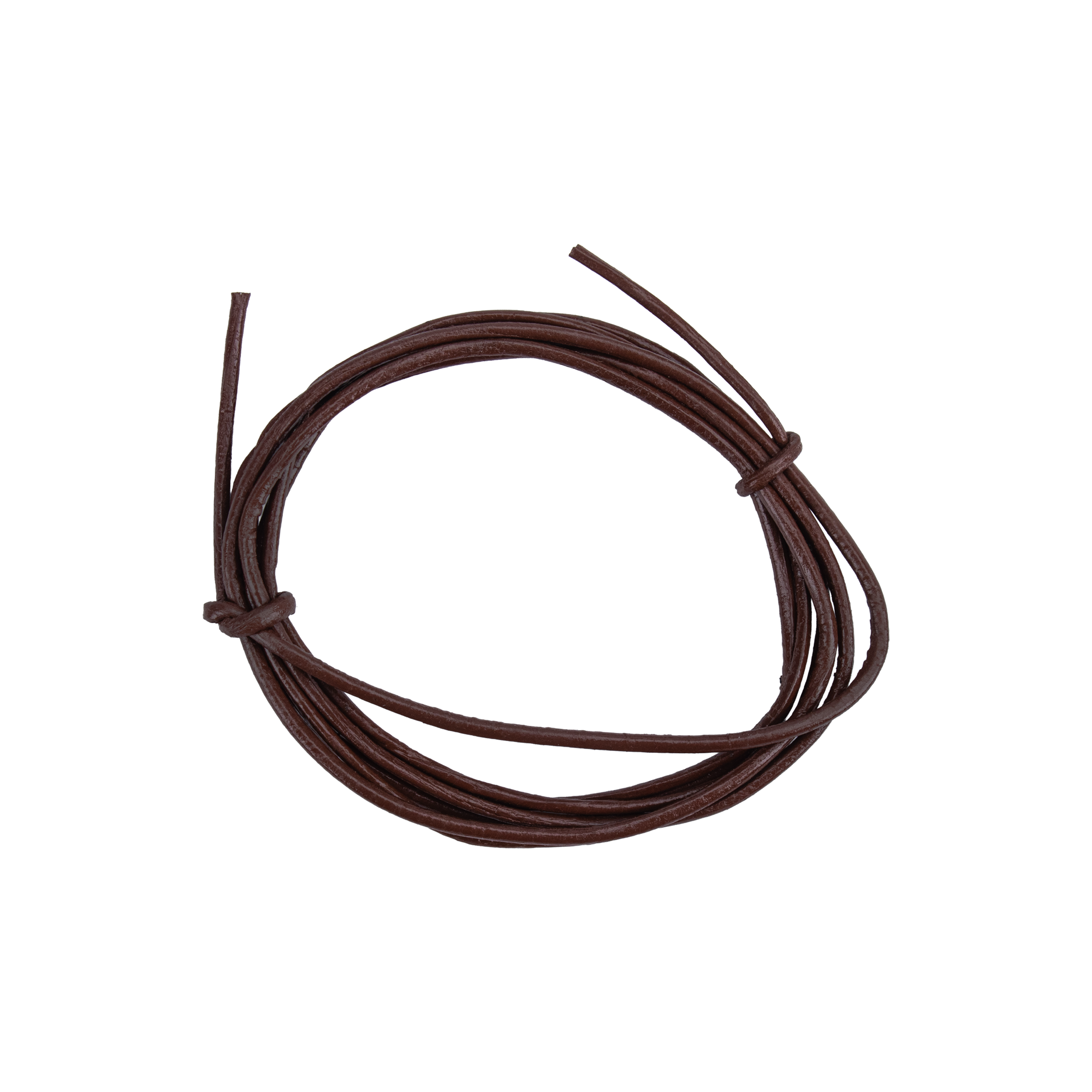Leather Cord Brown 1mm 1mtr
