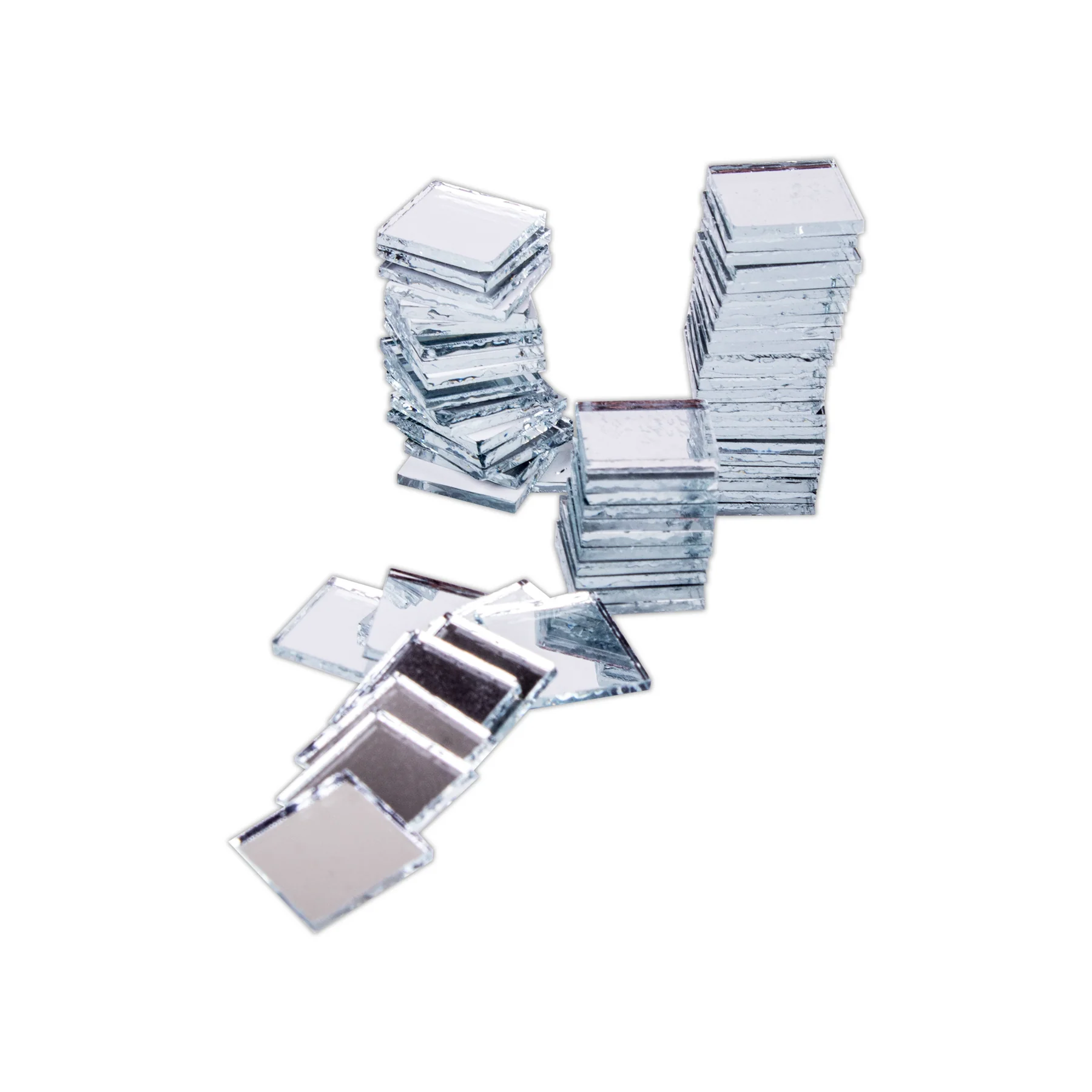 Cut Mirror Square 30mm 50gms Apx 20pc