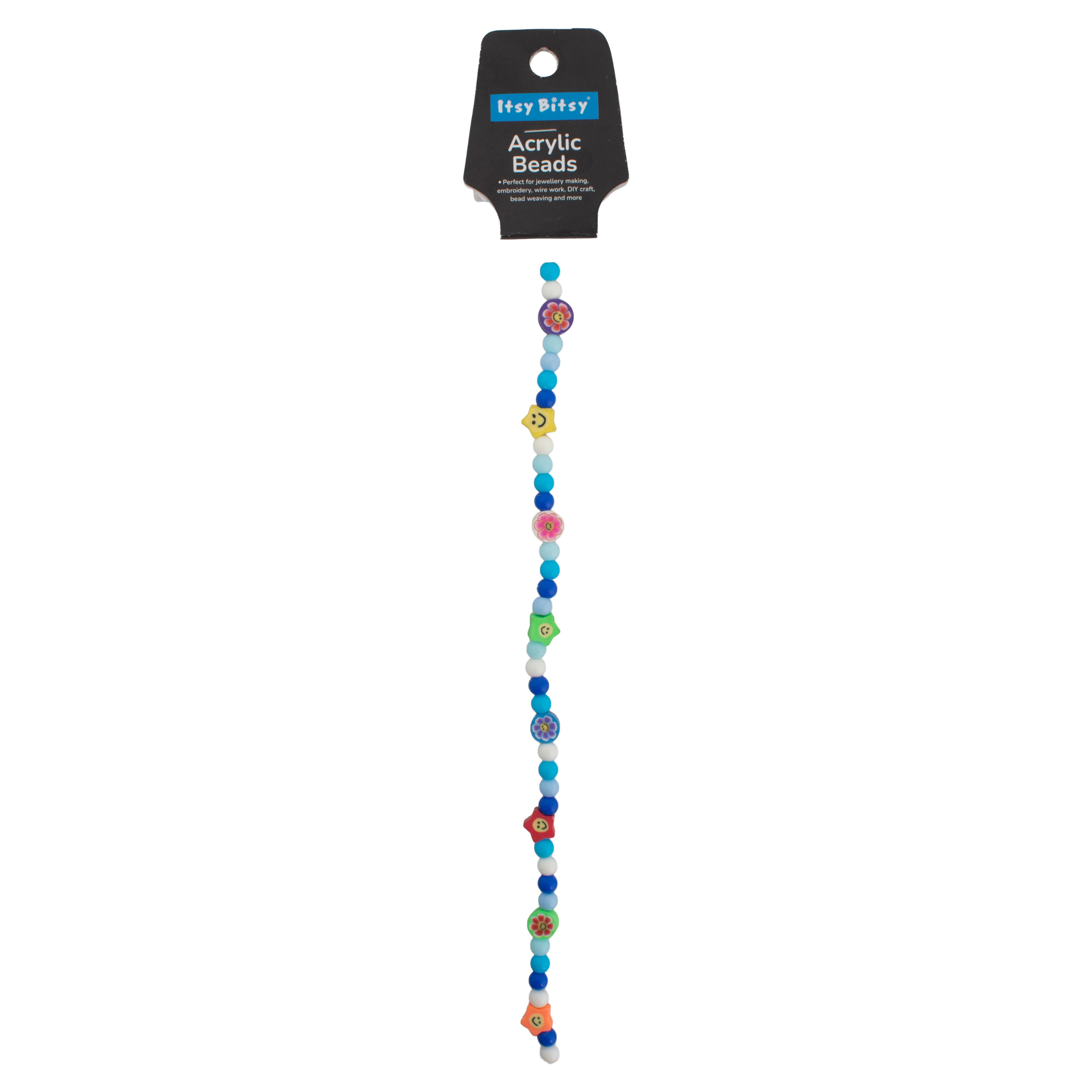 Acrylic And Fimo Beads Peppy Sky Assorted