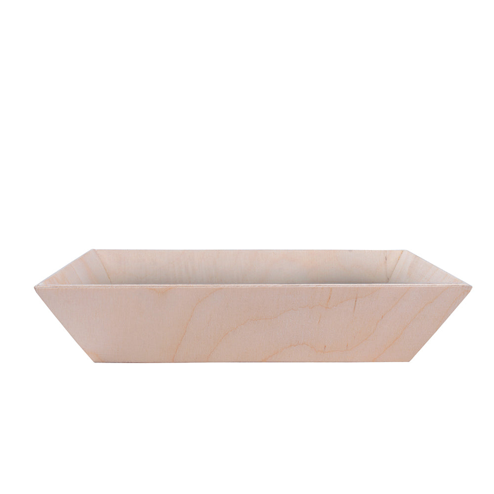 Birch Wood Gifting Tray - Waterproof, Approx. L6 x W4 x H1.65inch, 4mm Thick, 1 pc