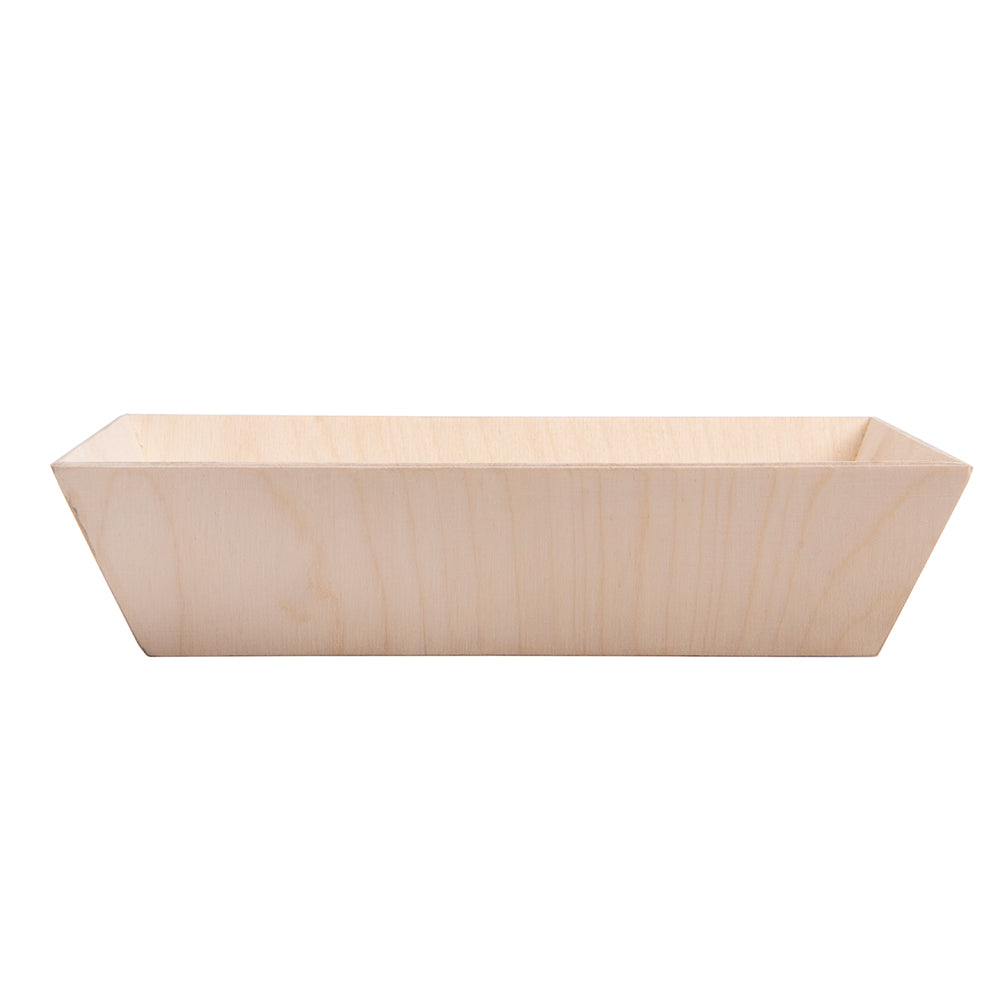 Birch Wood Gifting Tray - Waterproof, Approx. L8 x W6 x H2inch, 6mm Thick, 1 pc