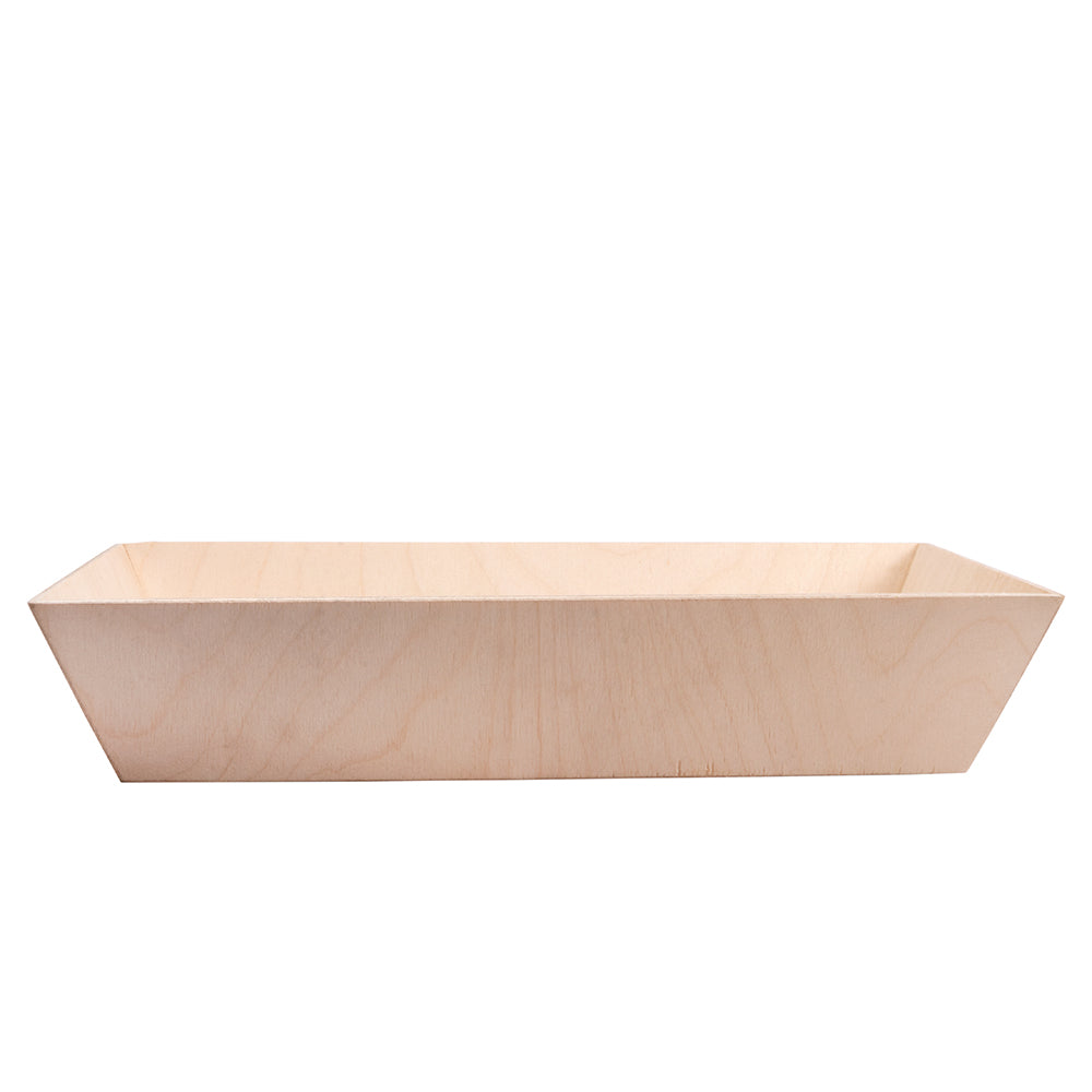 Birch Wood Gifting Tray - Waterproof, Approx. L10 x W8 x H2.16inch, 6mm Thick, 1 pc