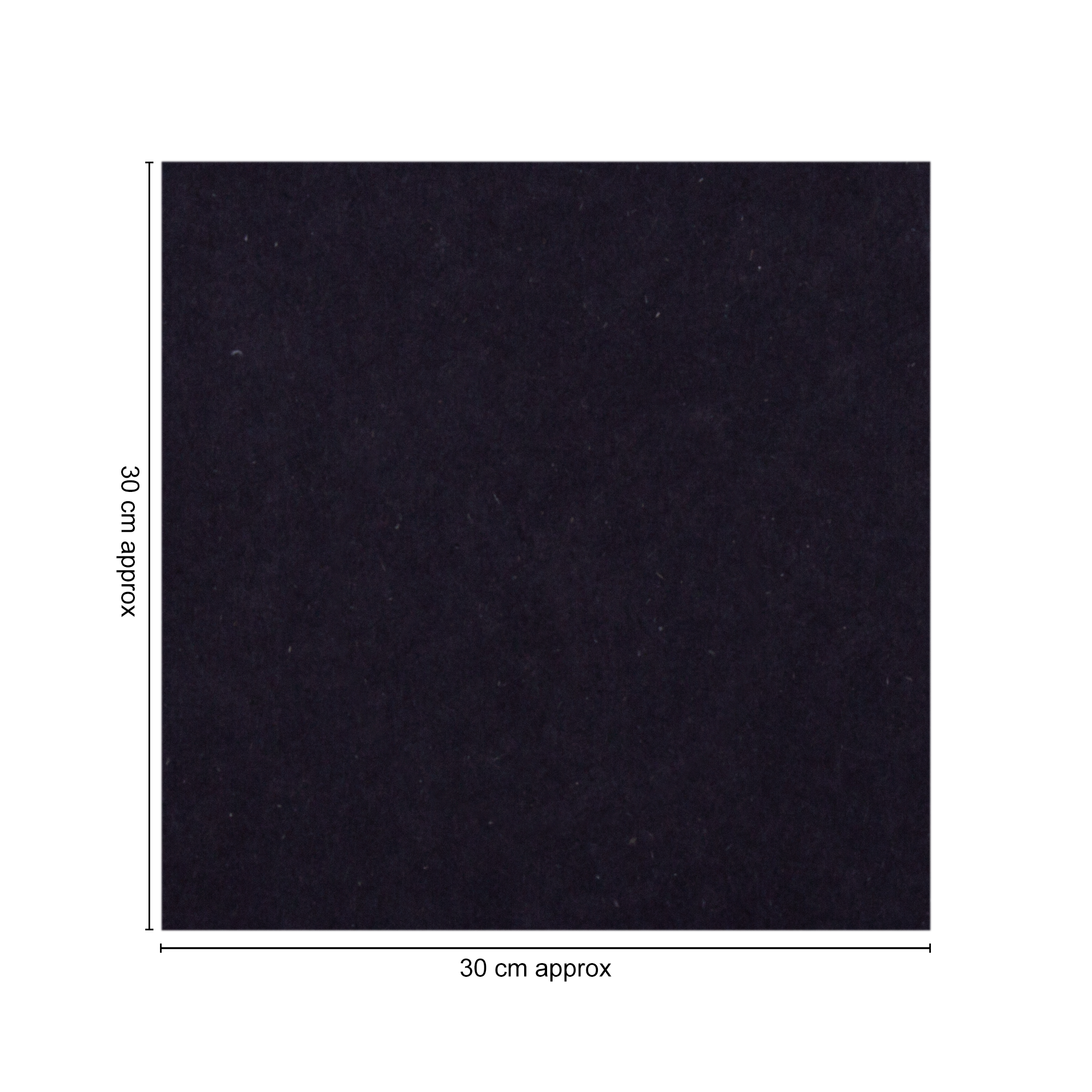 Eco Friendly Black Paper 12x12inch 200gsm 1Sheet