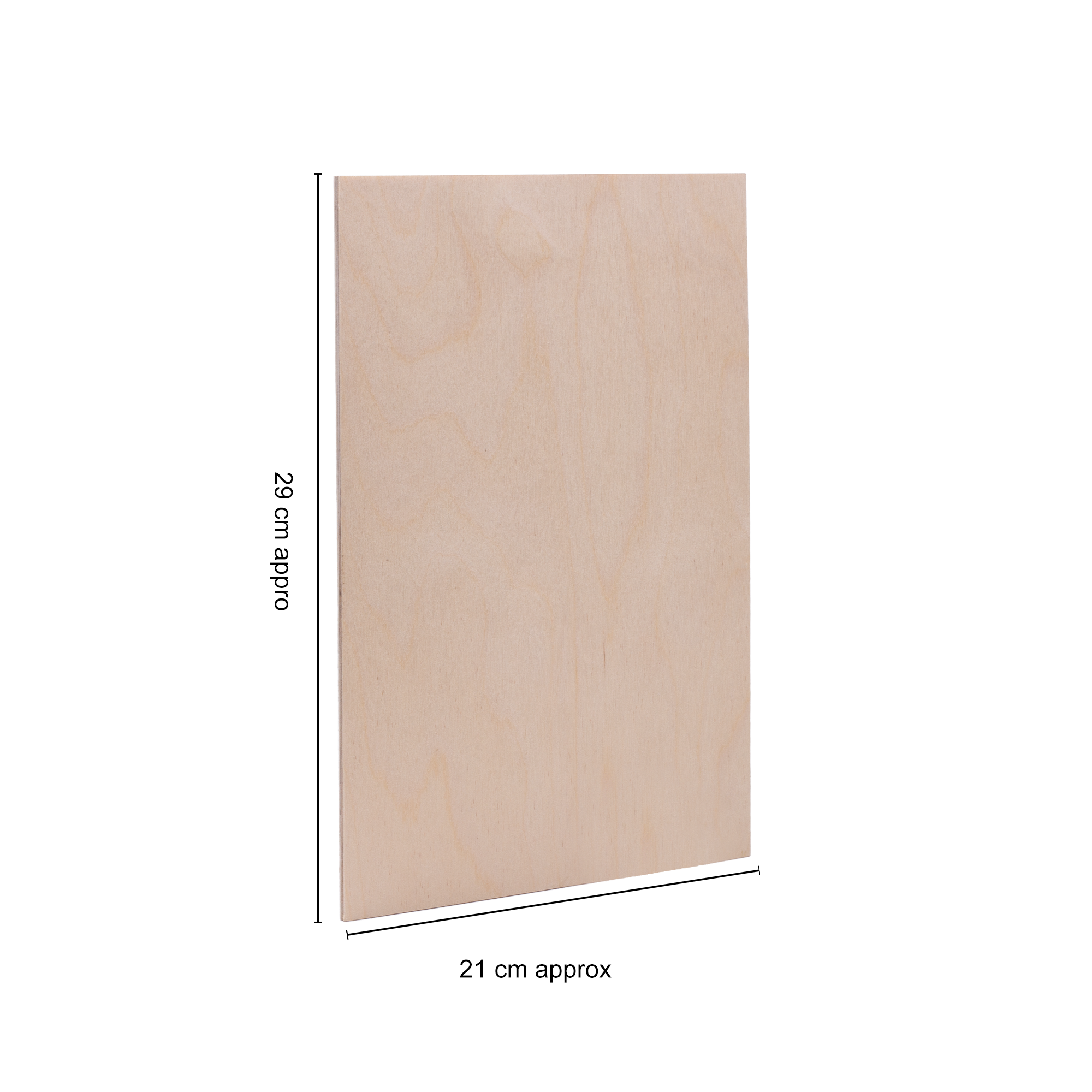 Birch Plywood A4 4mm 1Sheet
