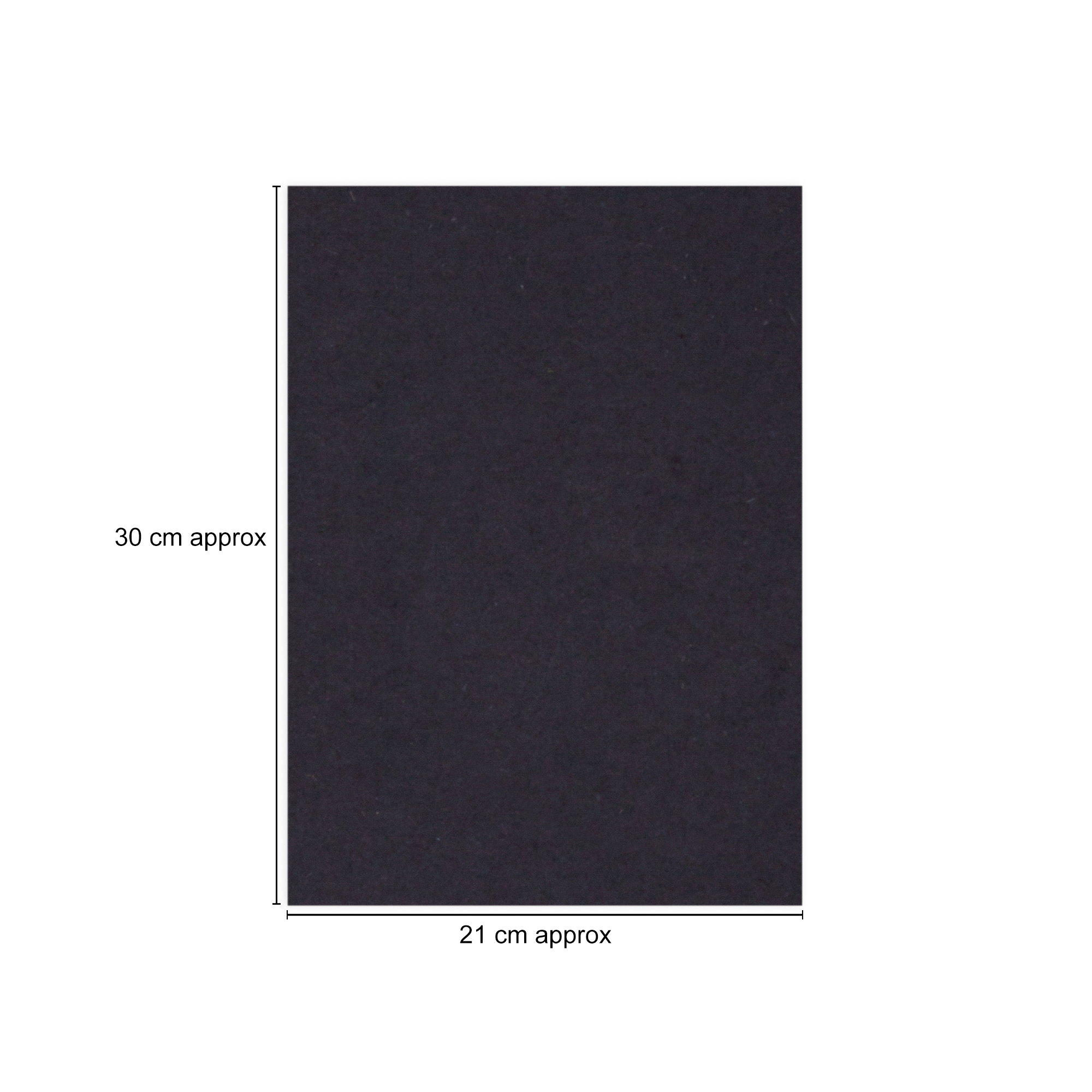 Eco Friendly Black Paper 200gsm A4 1Sheet