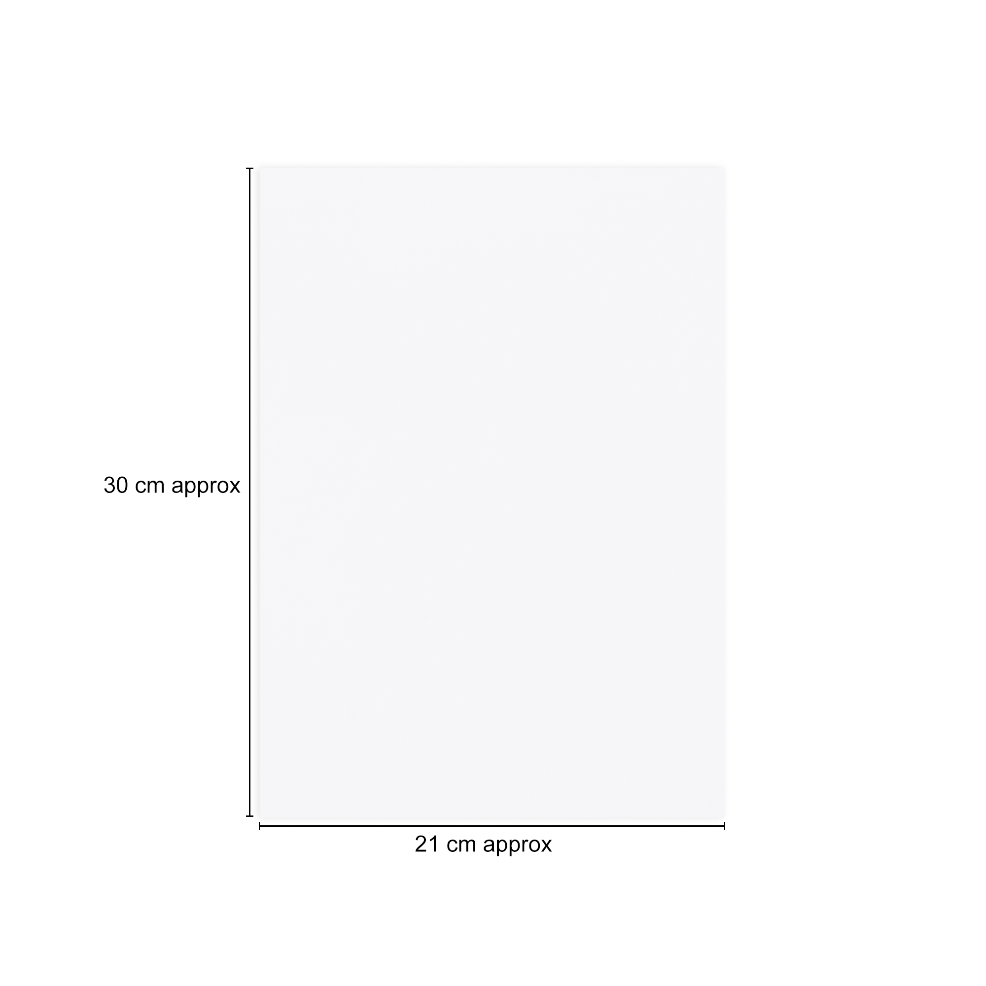Cardstock Bianco Flash White A4 280gsm 1Sheet