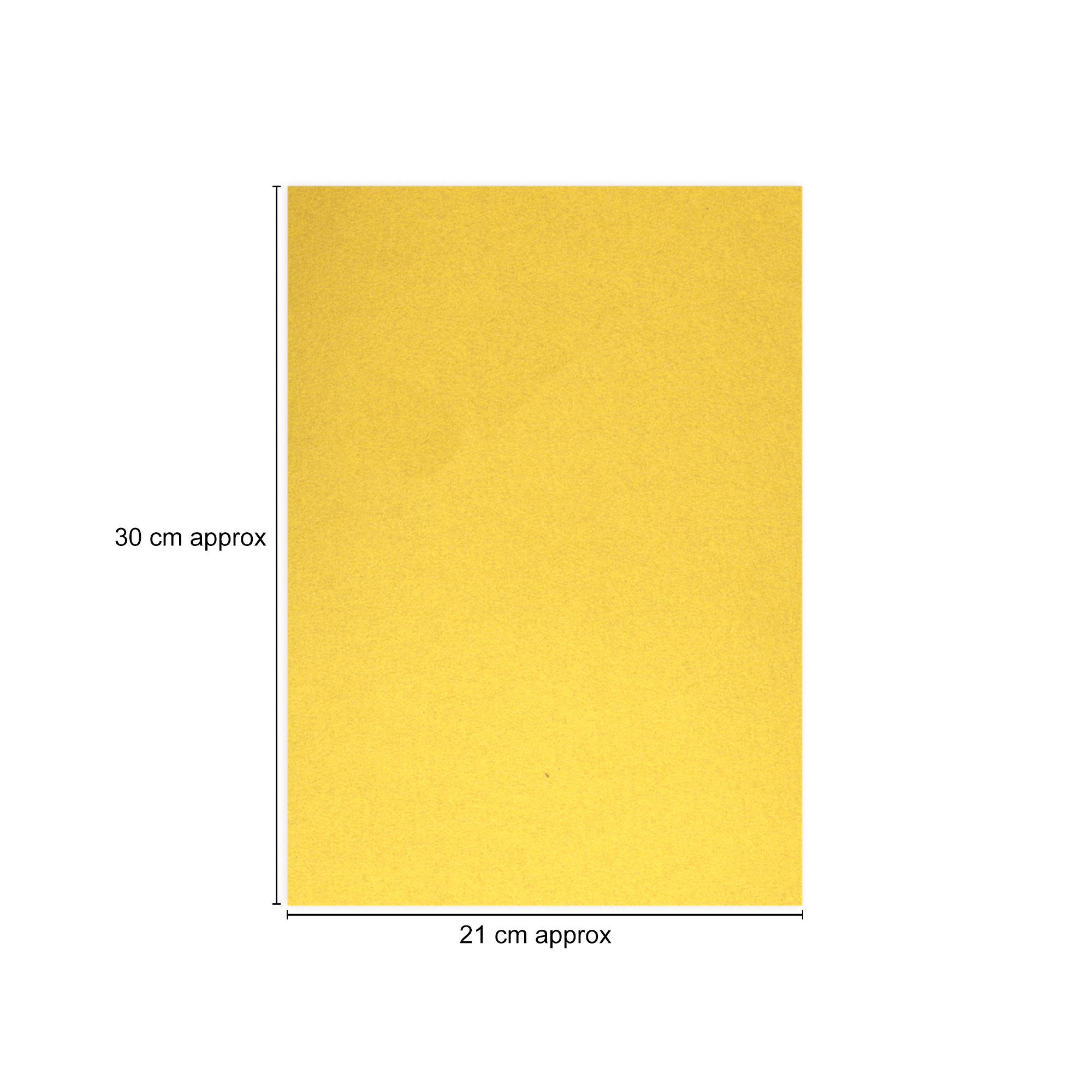 Cardstock Gold Fever A4 250gsm 1Sheet