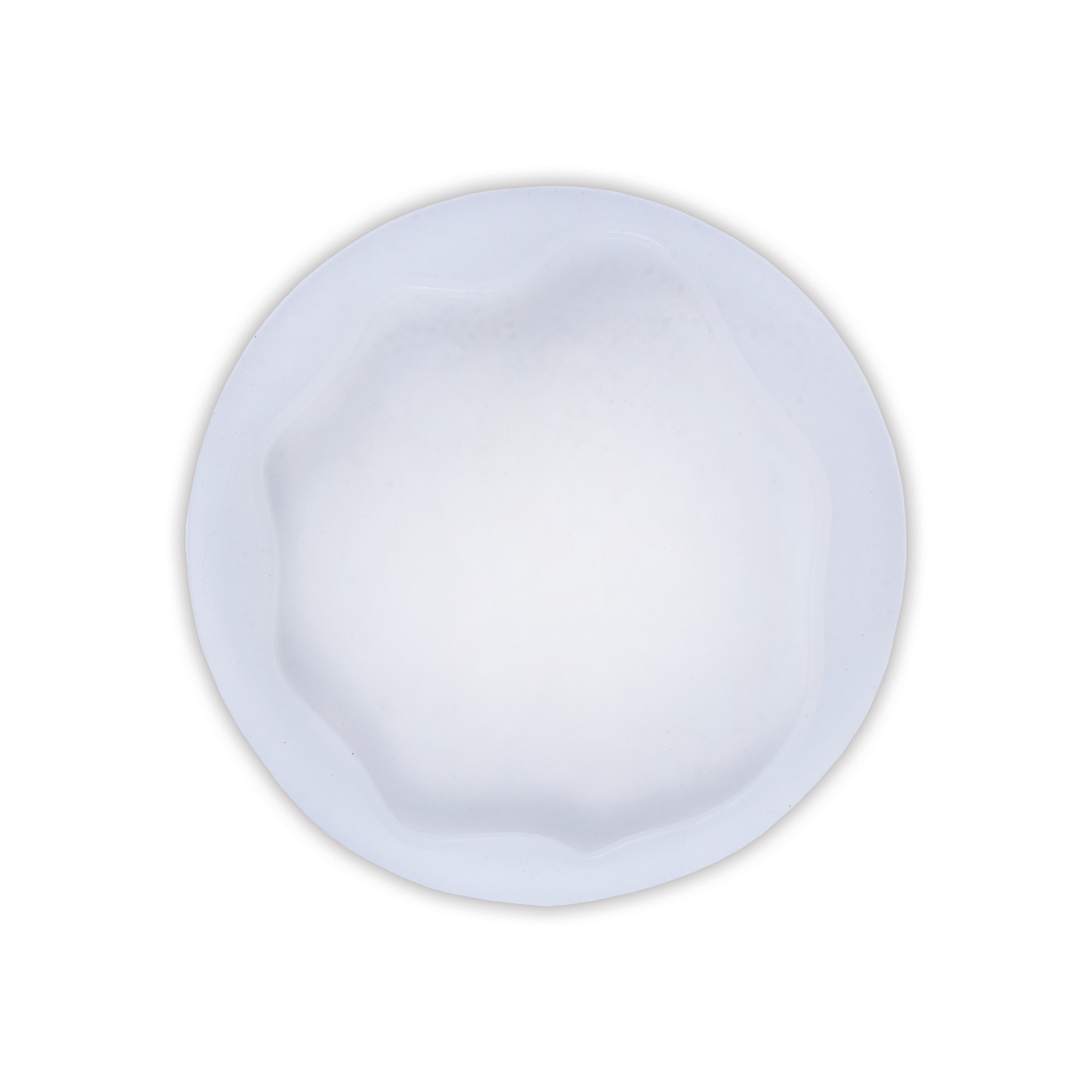 Silicone Mould Scalloped Edge Circle 4 Inch D-8.63Mm 1Pc Ib