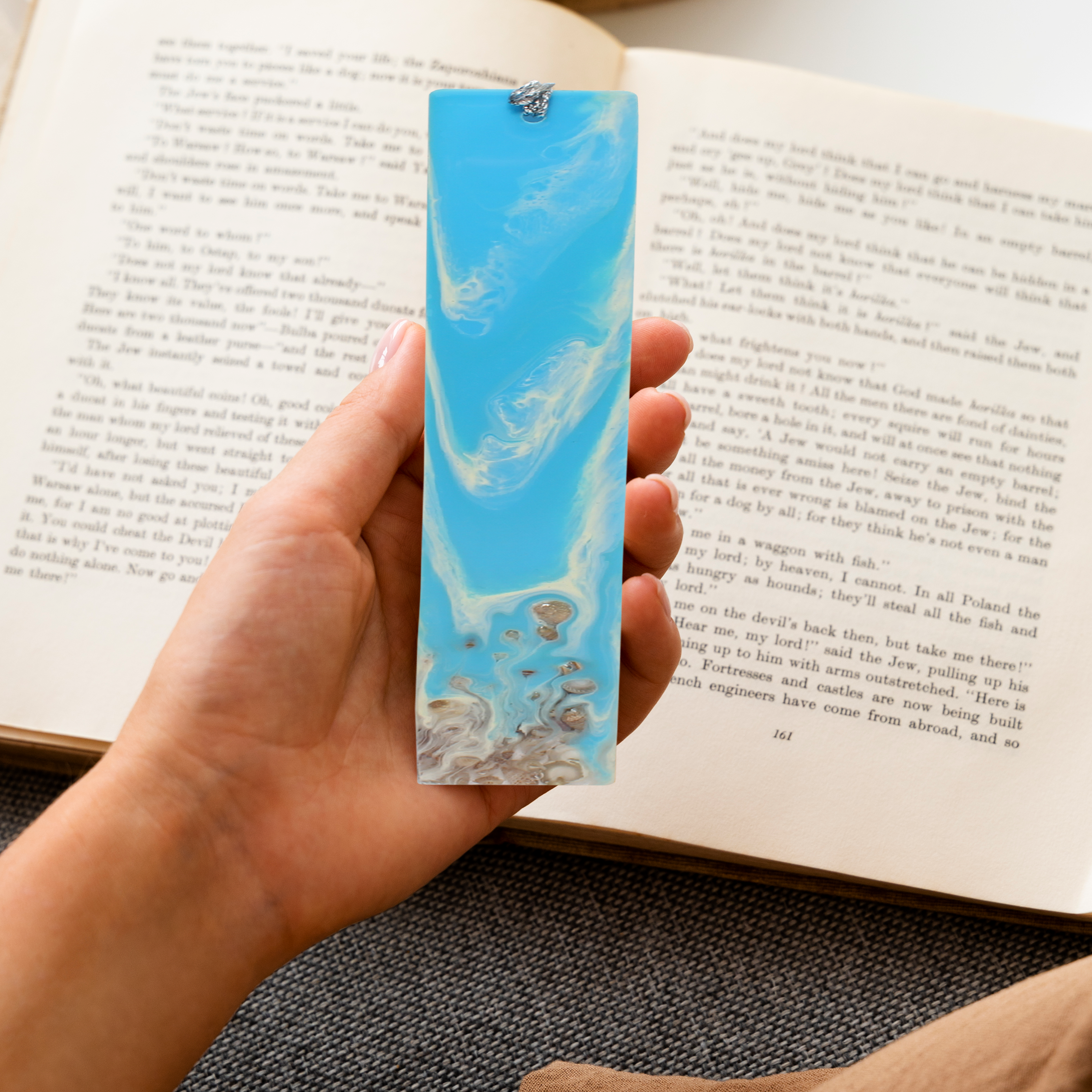 Silicone Mould Book Mark H 8 x W 1.5inch Approx 1pc