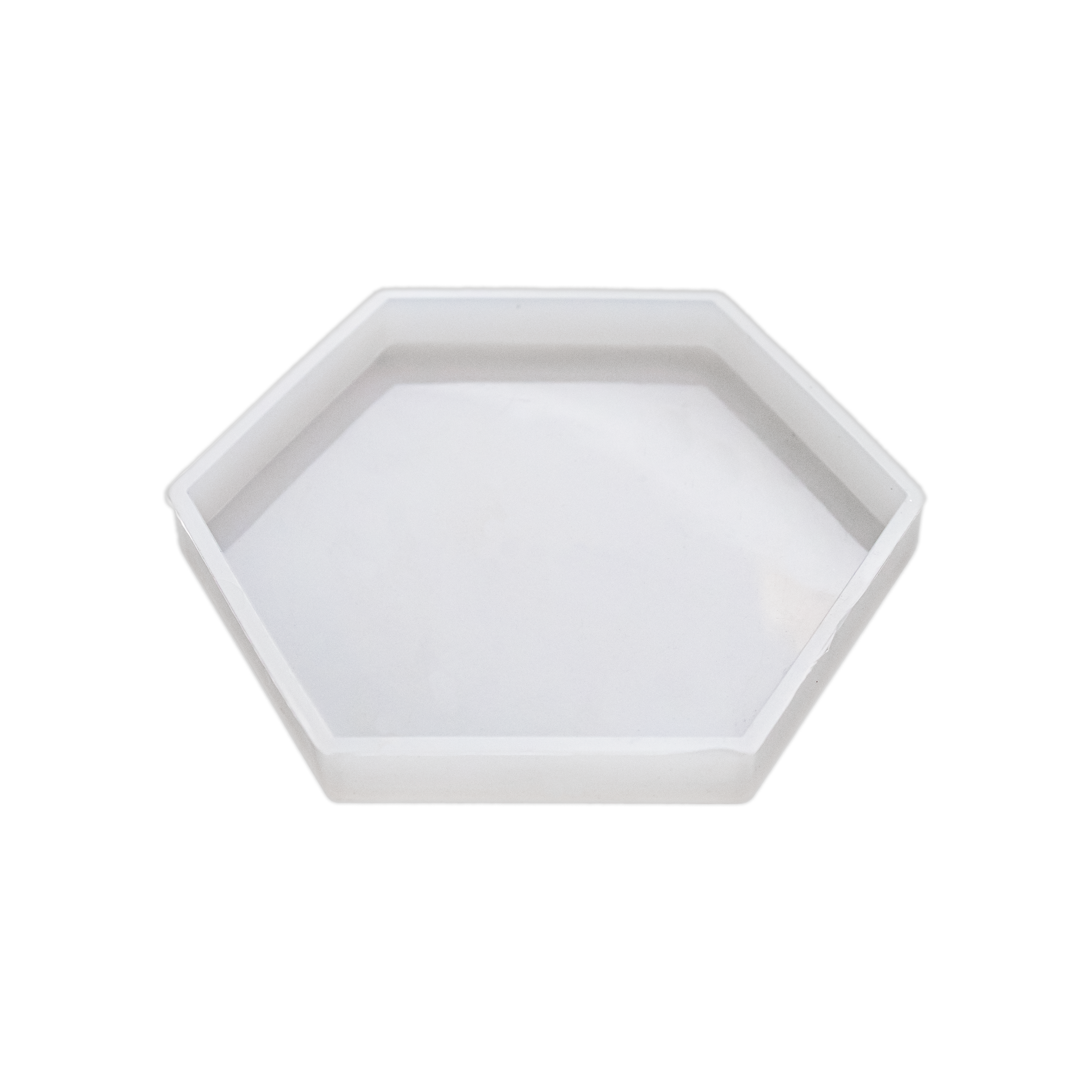 Silicone Mould Hexagonal Coaster L4.75 X W4inch Approx 1pc