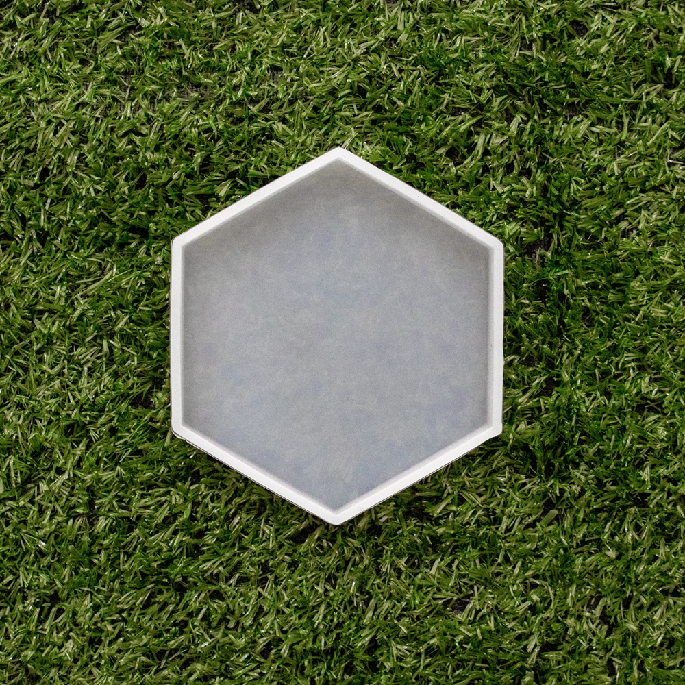 Silicone Mould Hexagonal Coaster L4.75 X W4inch Approx 1pc
